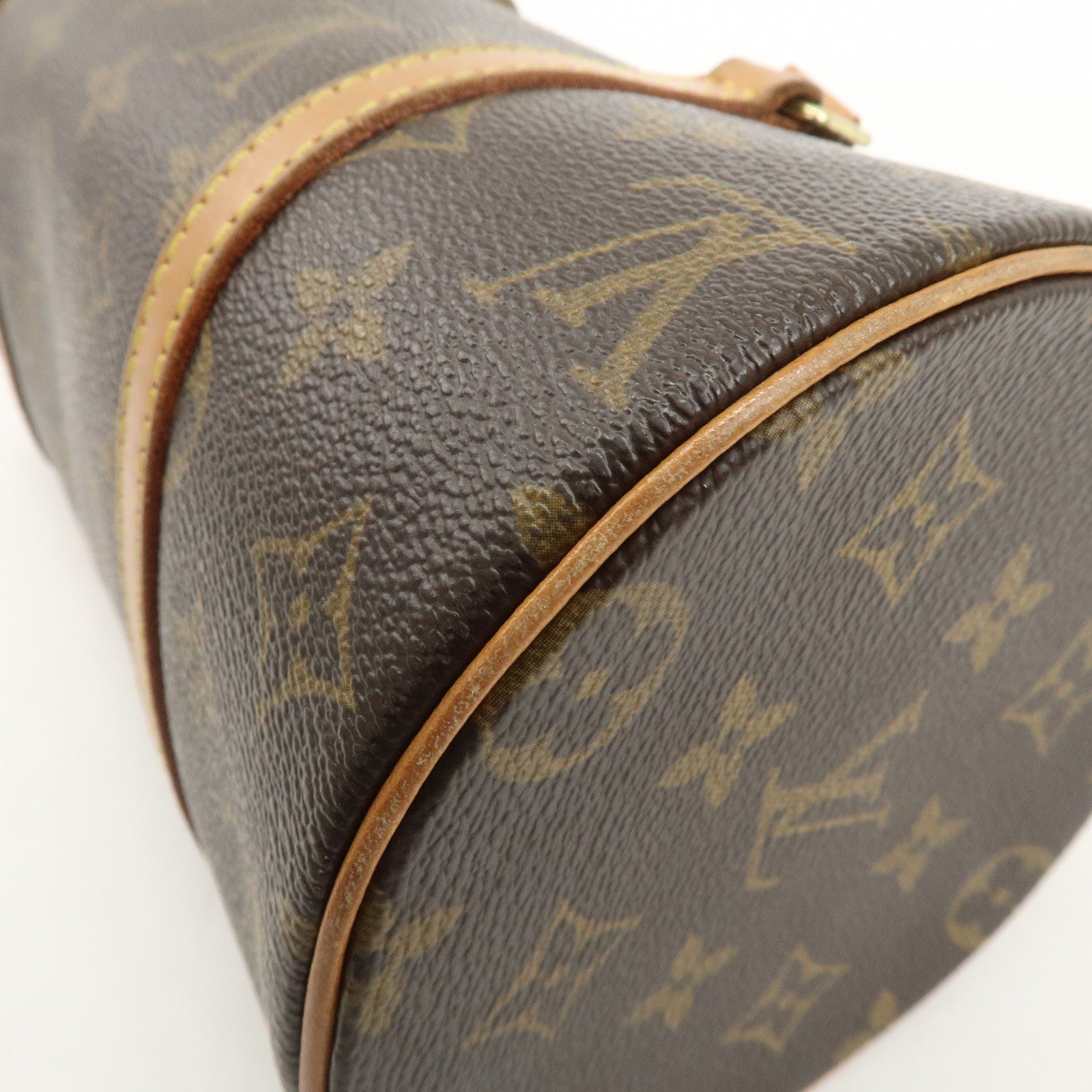 Louis Vuitton Monogram Papillon 26 Hand Bag New Style M51385 Used