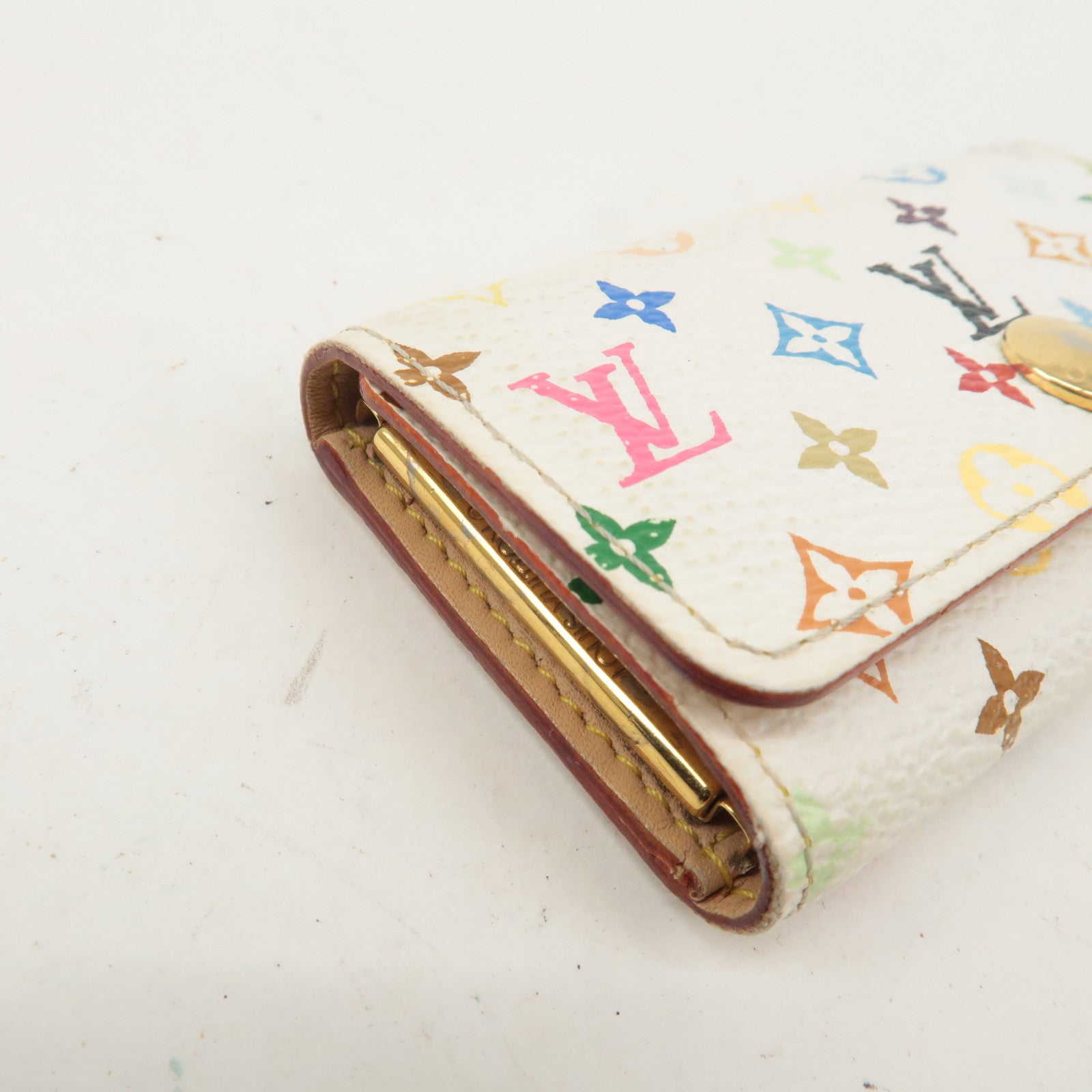 Louis Vuitton Monogram Multi Color Multiclés 4 Key Case M60043