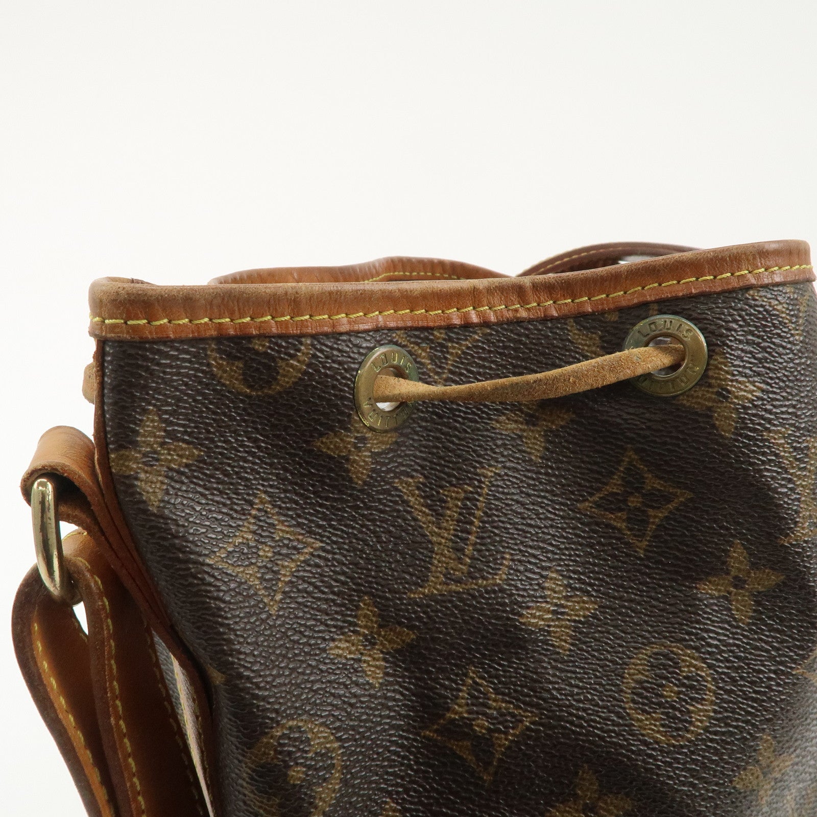 Louis Vuitton Monogram Noe Shoulder Bag Hand Bag Brown M42224