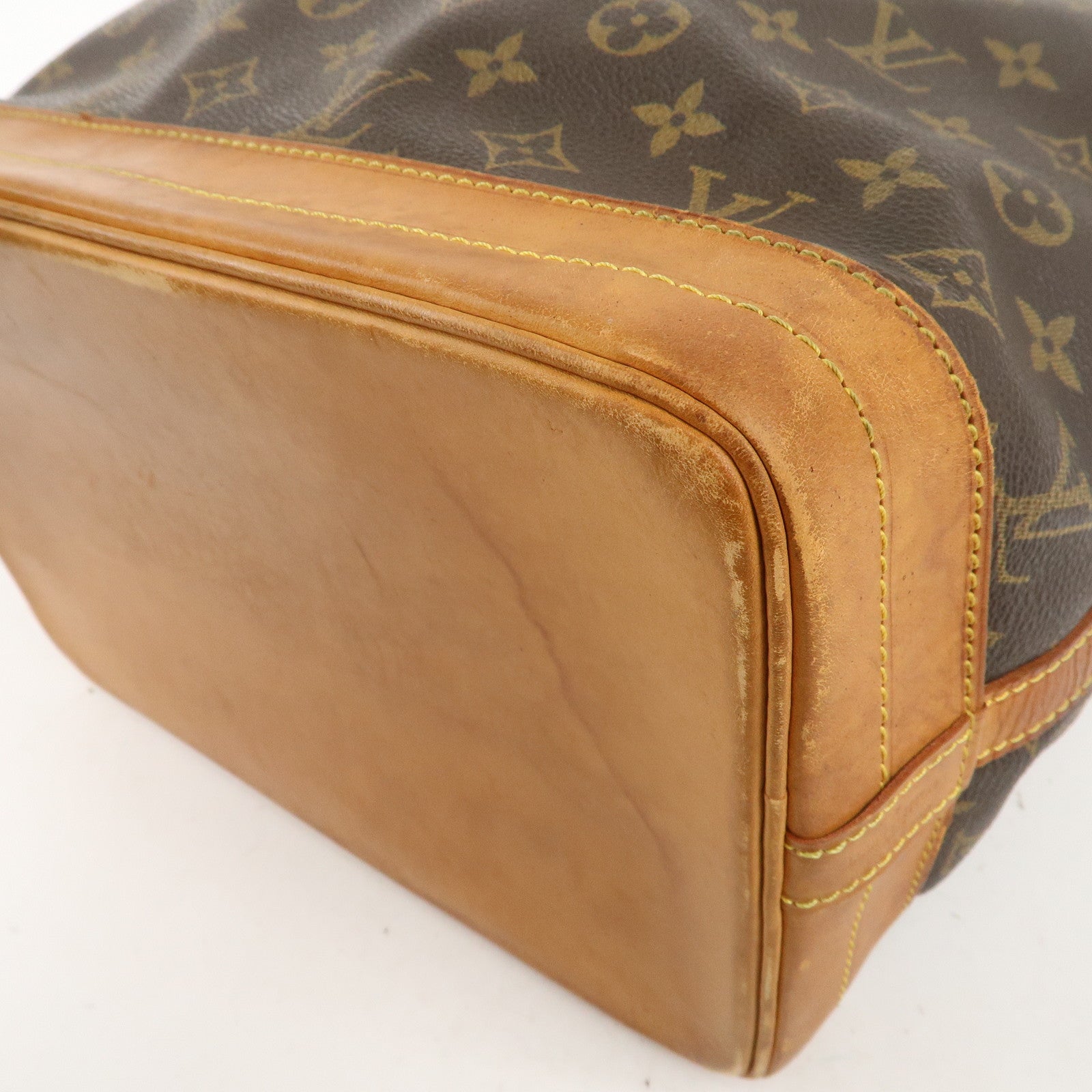 Louis Vuitton Monogram Noe Shoulder Bag Hand Bag Brown M42224