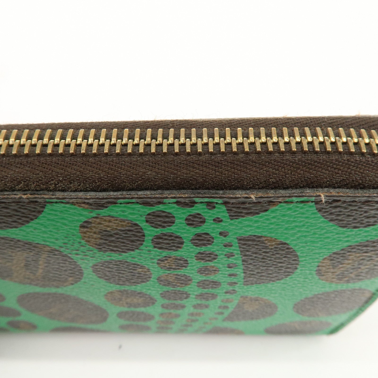 Louis Vuitton Monogram Pumpkin Dot Zippy Wallet Yayoikusama M60451