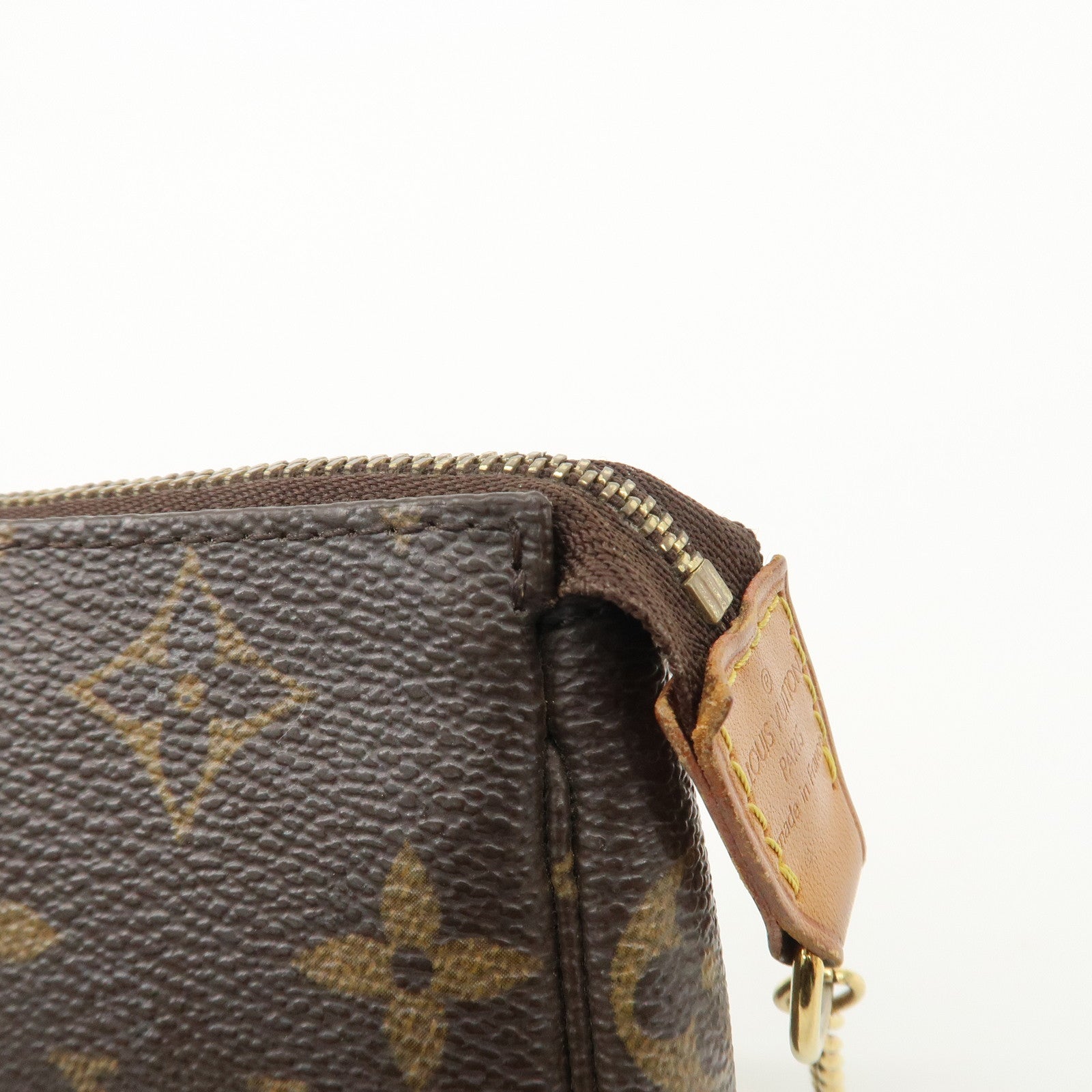 Louis Vuitton Monogram Mini Pochette Accessoires Pouch M58009 Used