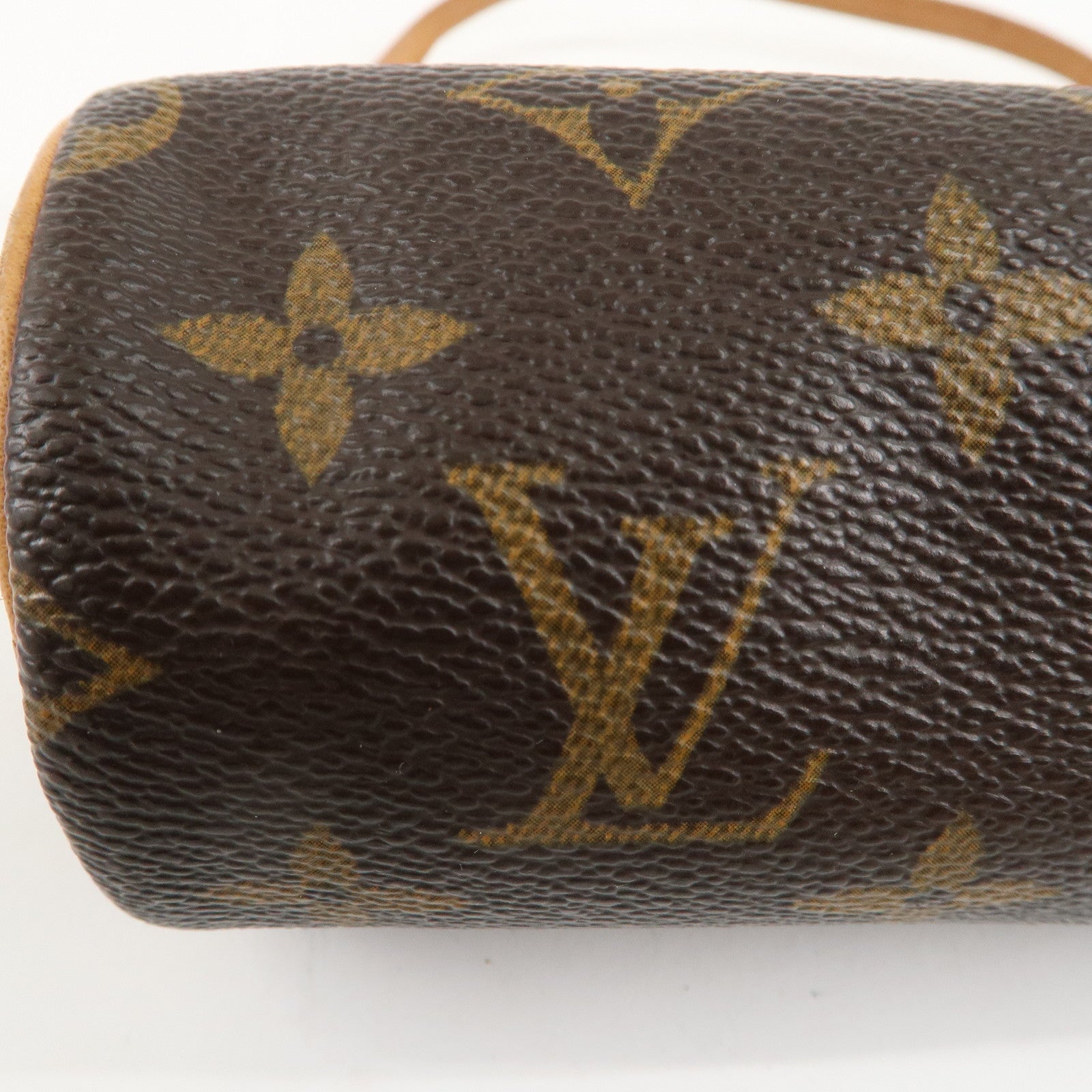 Louis Vuitton Monogram Mini Pouch for Papillon Bag Brown