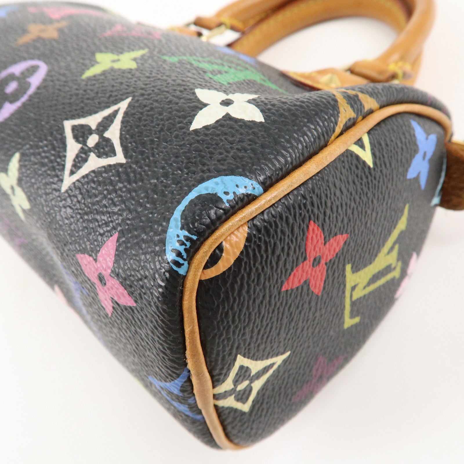 Louis Vuitton Monogram Multicolor Mini Speedy&Strap M92644 J00145