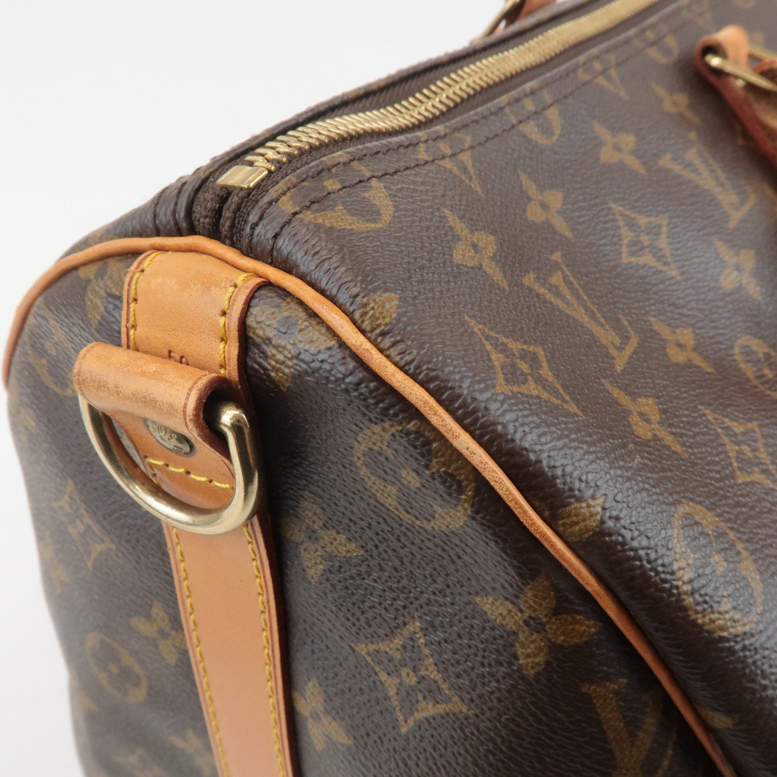 Louis Vuitton Monogram Keep All Bandouliere 50 Boston Bag M41416 Used