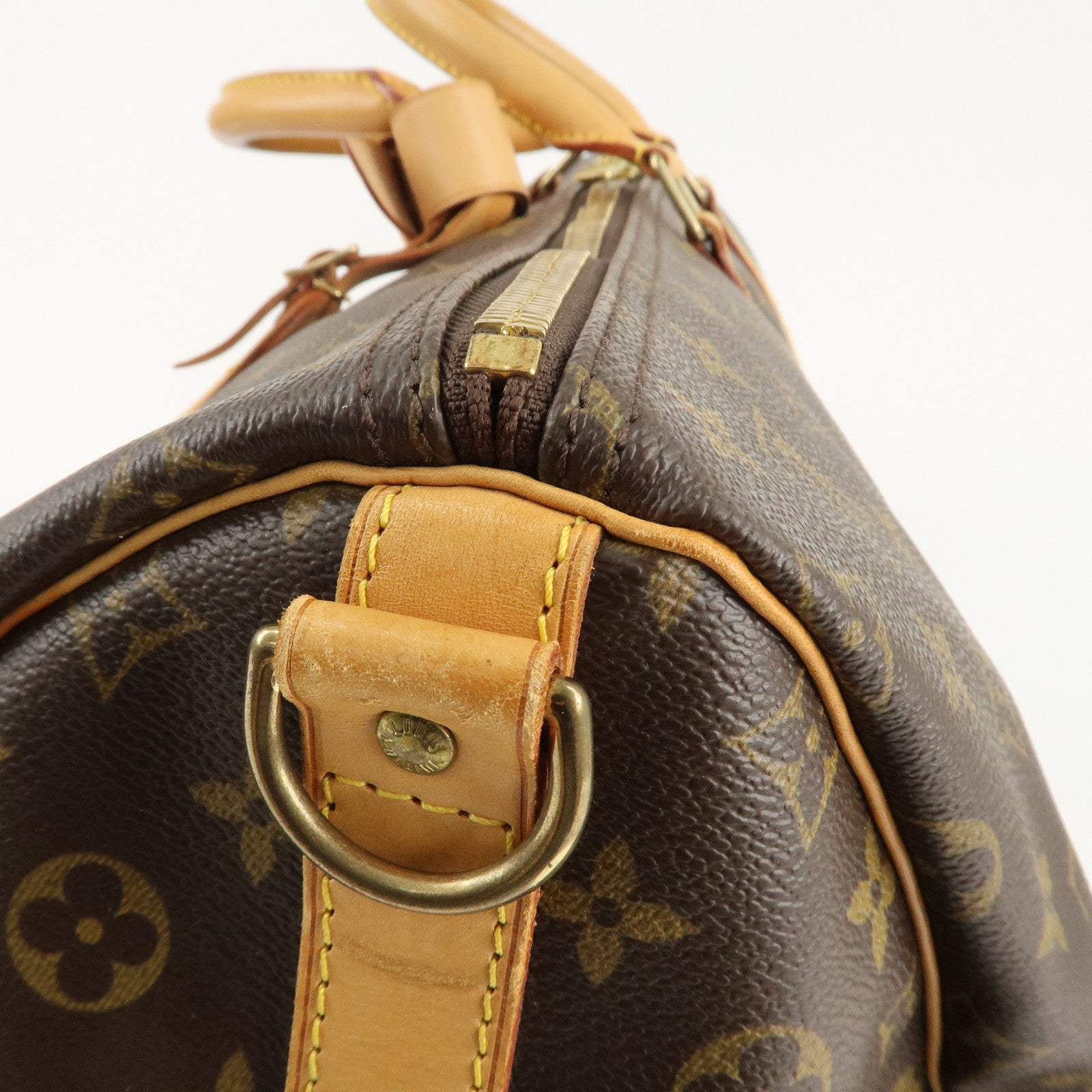 Louis Vuitton Monogram Keep All Bandouliere 55 Boston Bag M41414 Used