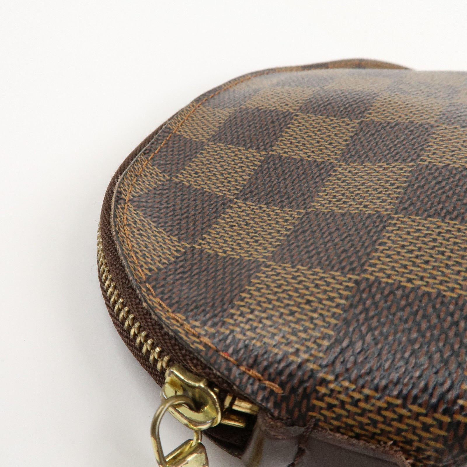 Louis Vuitton Damier Pochette Cosmetic Pouch N47516 Used