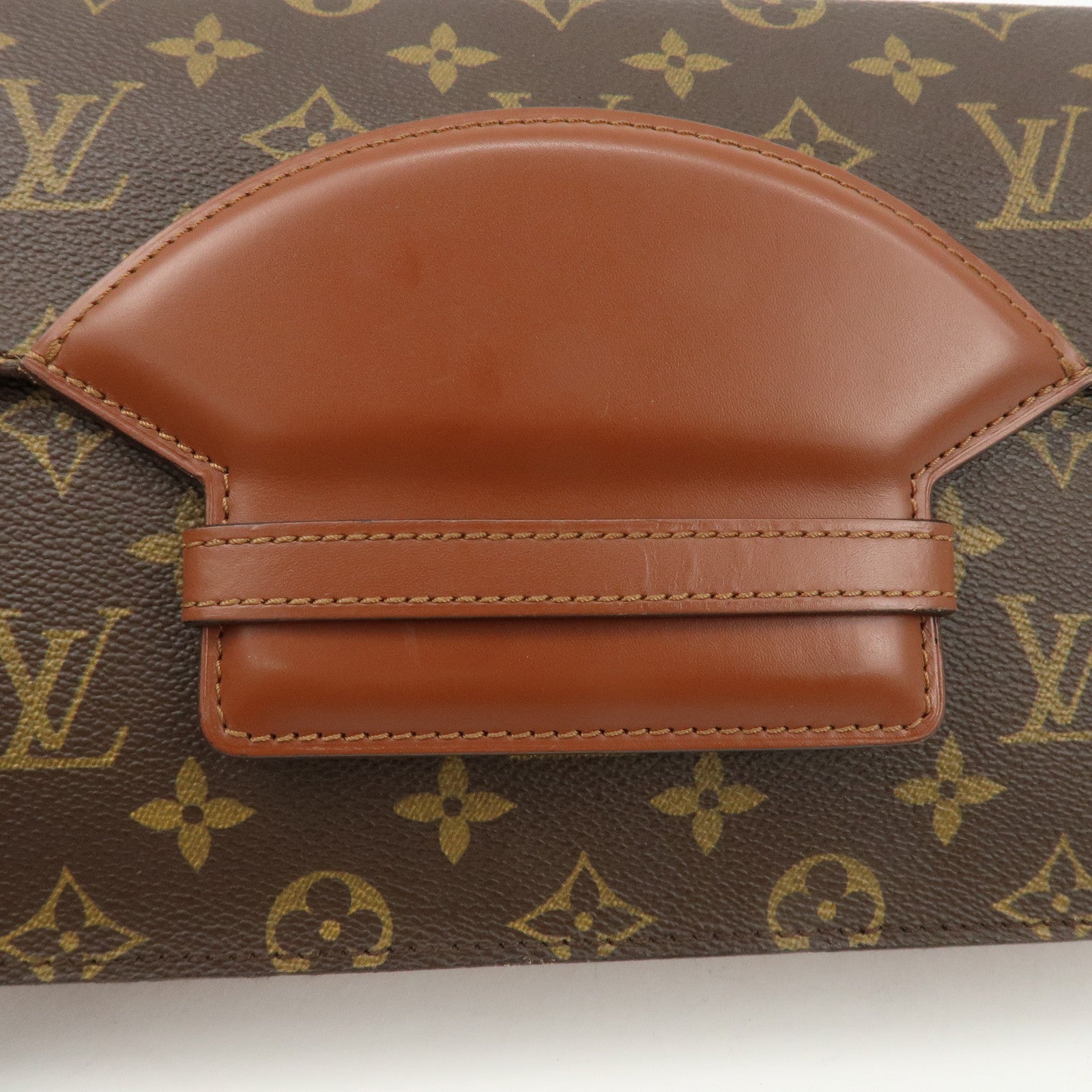 Louis Vuitton Monogram Canvas Chaillot Clutch Bag M51788 Used