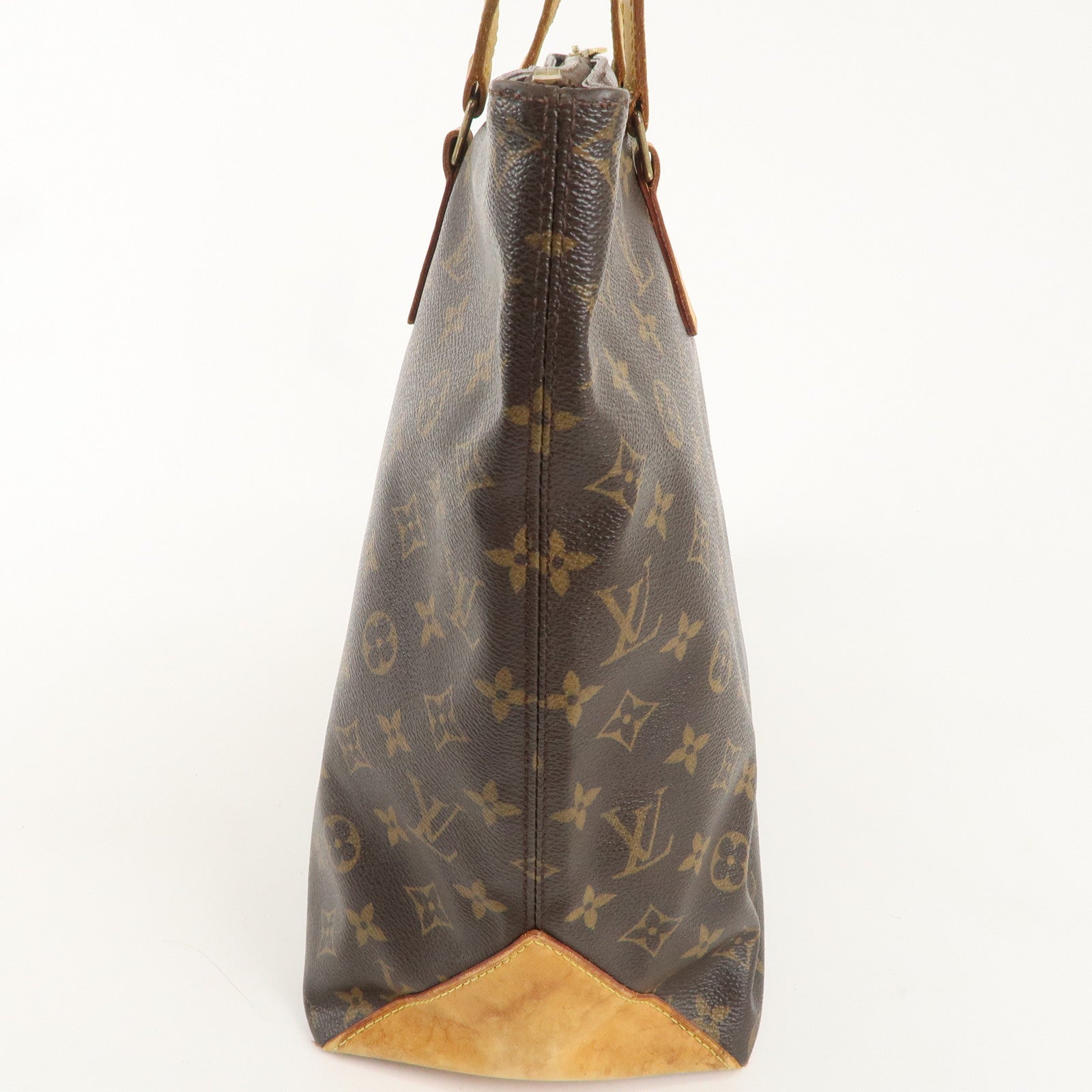 Louis Vuitton Monogram Cabas Mezzo Tote Bag Brown M51151