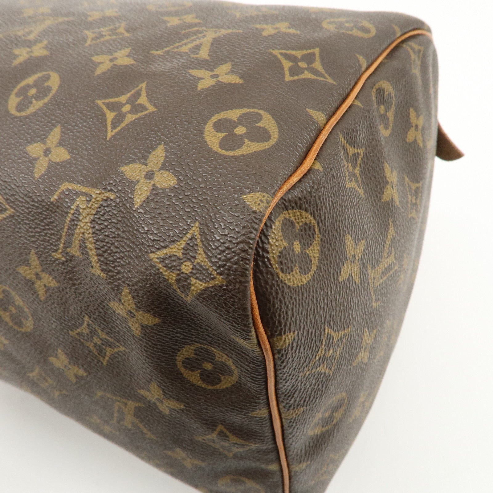 Louis Vuitton Monogram Speedy 35 Hand Bag Boston Bag M41524 Used