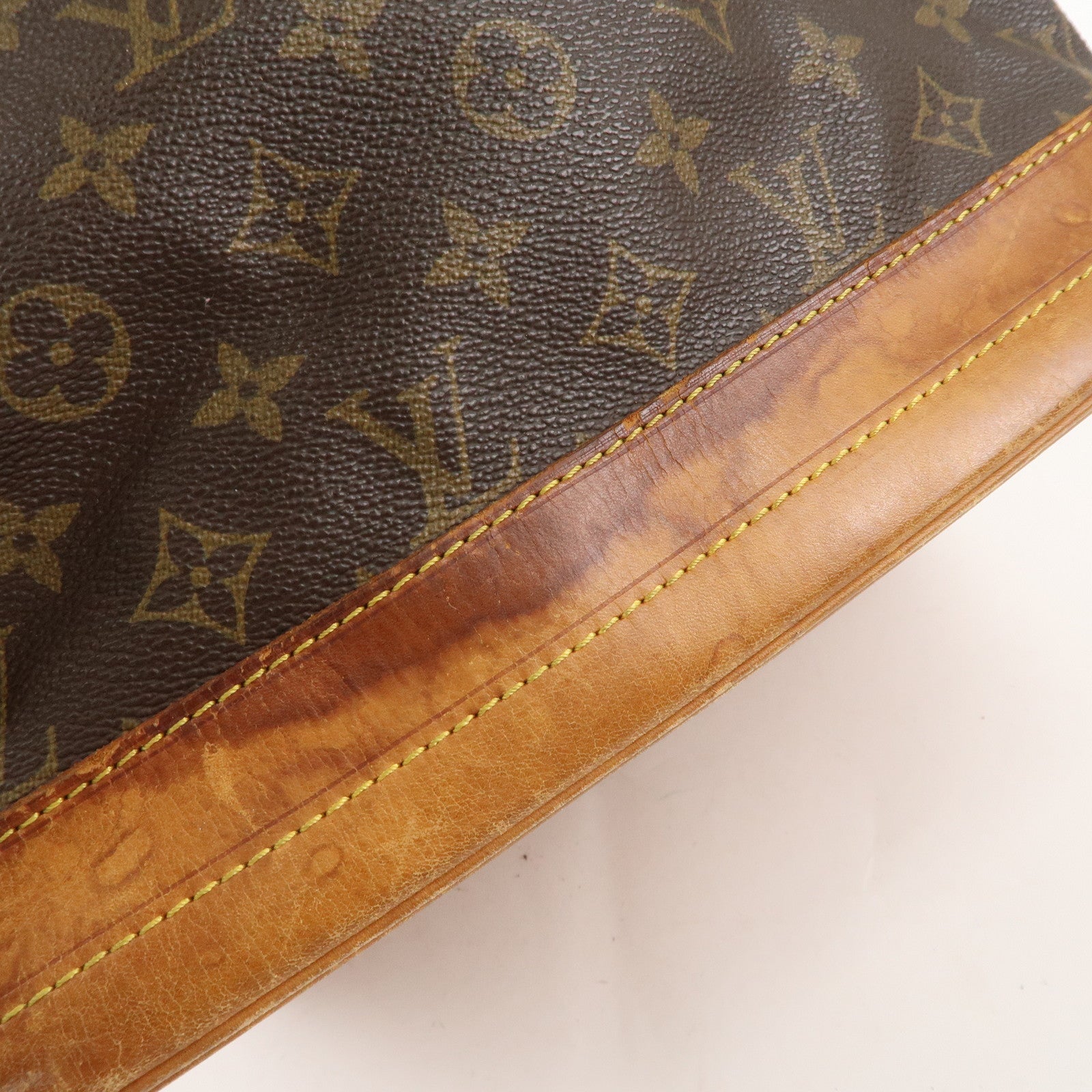 Louis Vuitton Monogram Noe Shoulder Bag Hand Bag Brown M42224