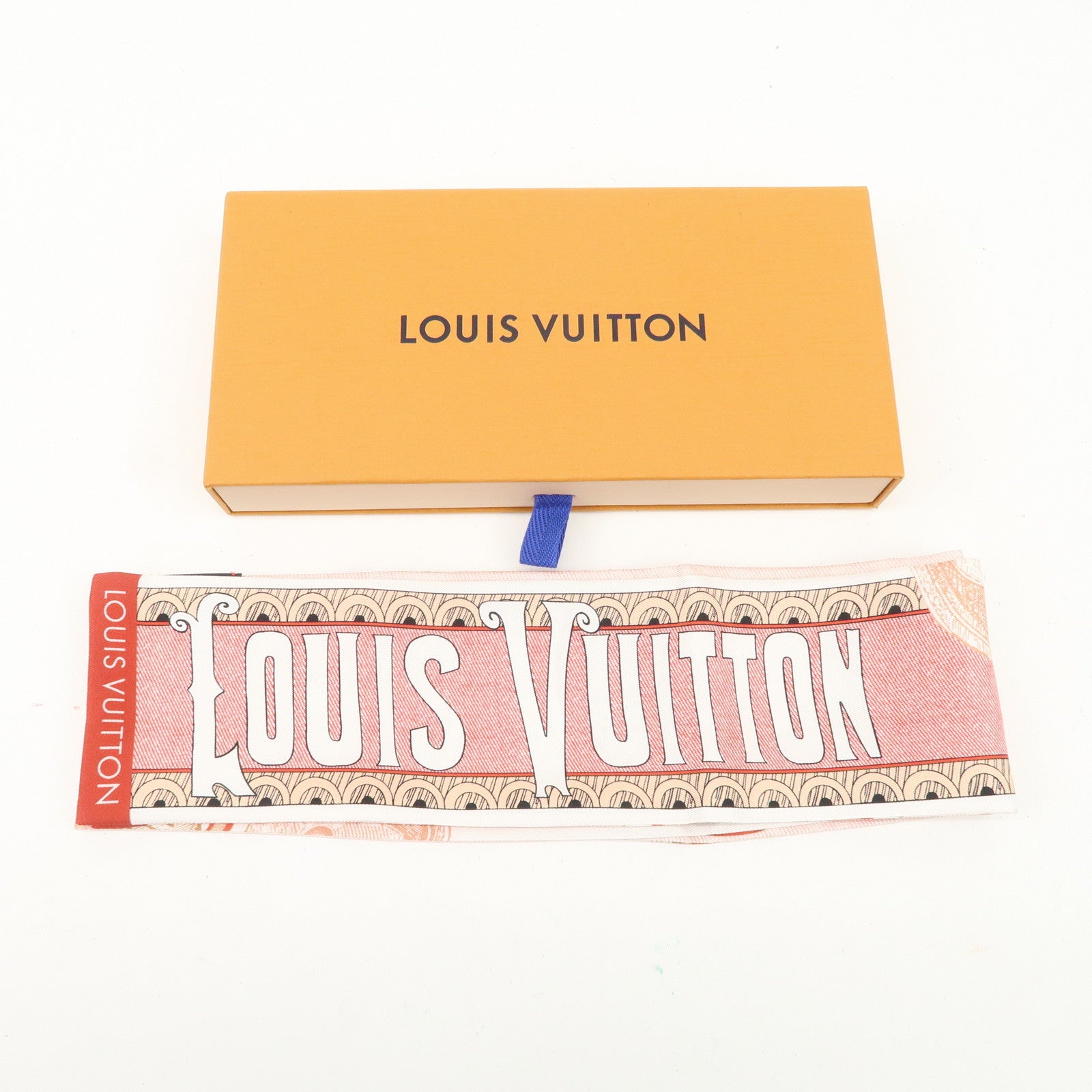 Louis Vuitton Bandeau Malle Merveilleuse Scarf Rose M77184