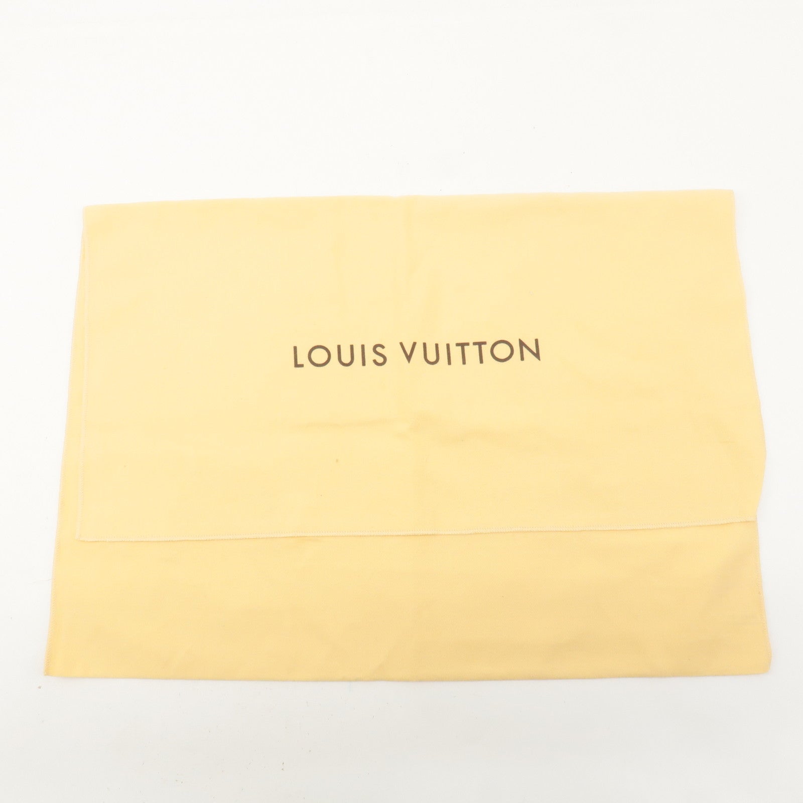 Louis Vuitton Set of 10 Dust Bag Storage Bag Flap Beige