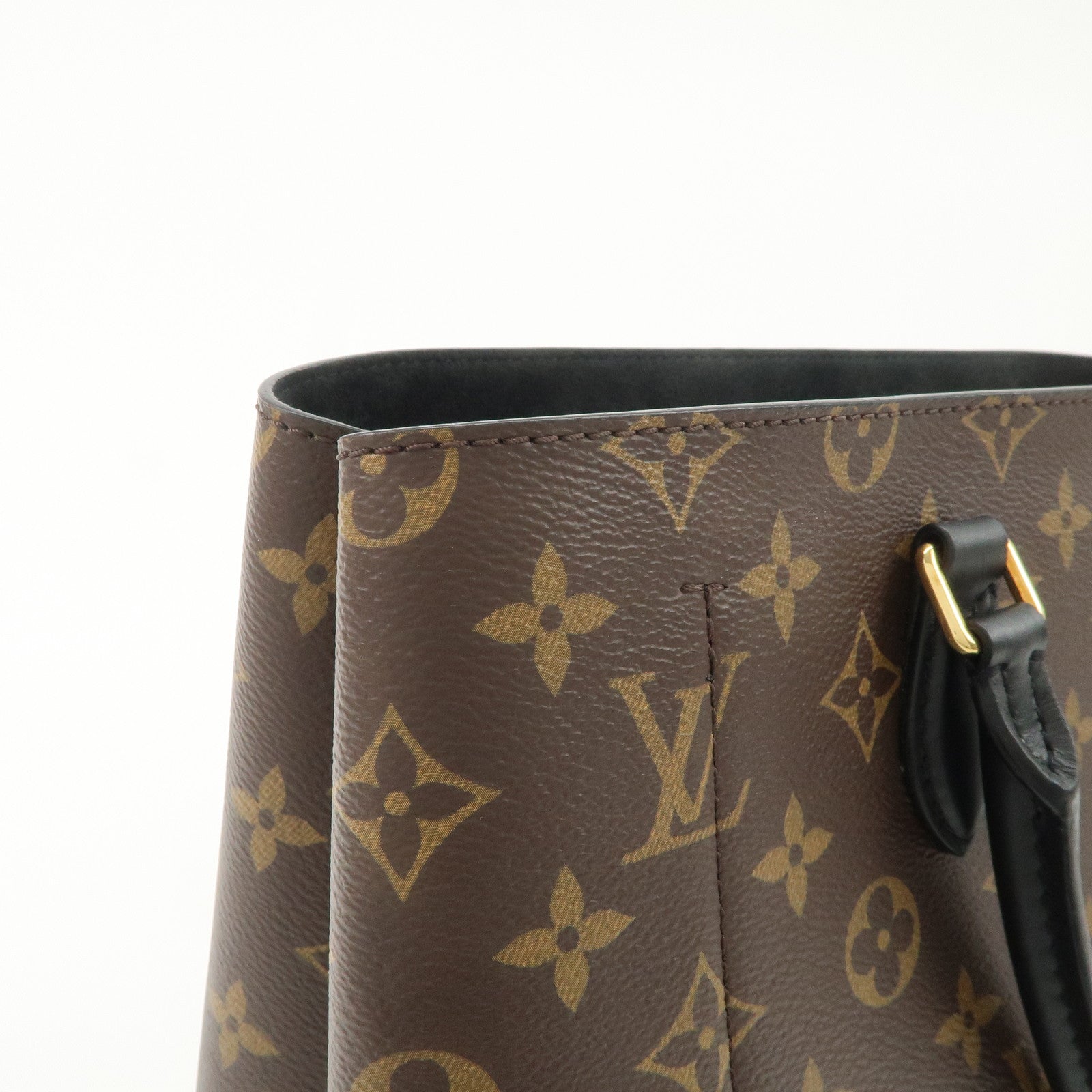 Louis Vuitton Monogram Flower Tote 2Way Hand Bag Noir M43550