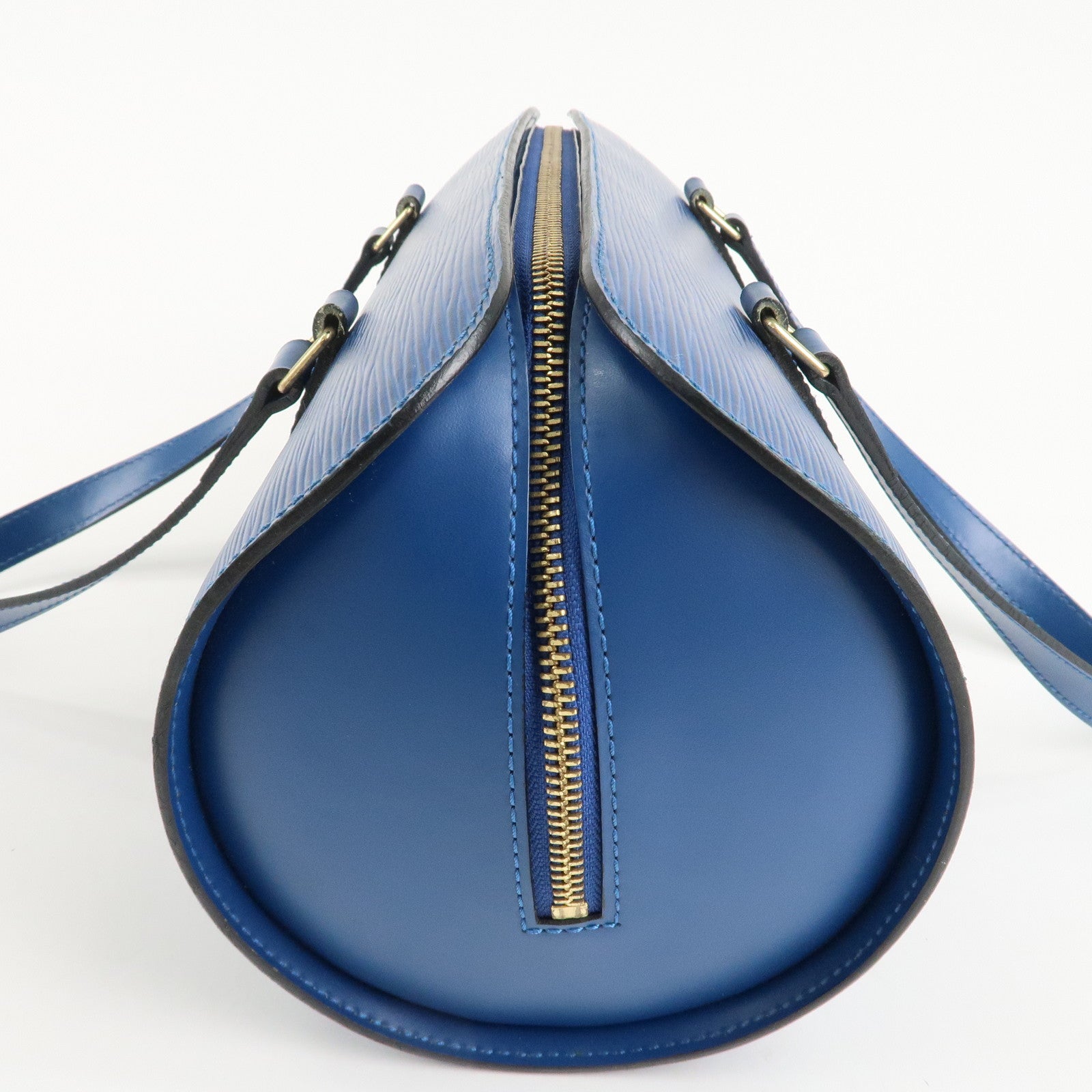 Louis Vuitton Epi Soufflot Shoulder Bag Hand Bag Blue M52225