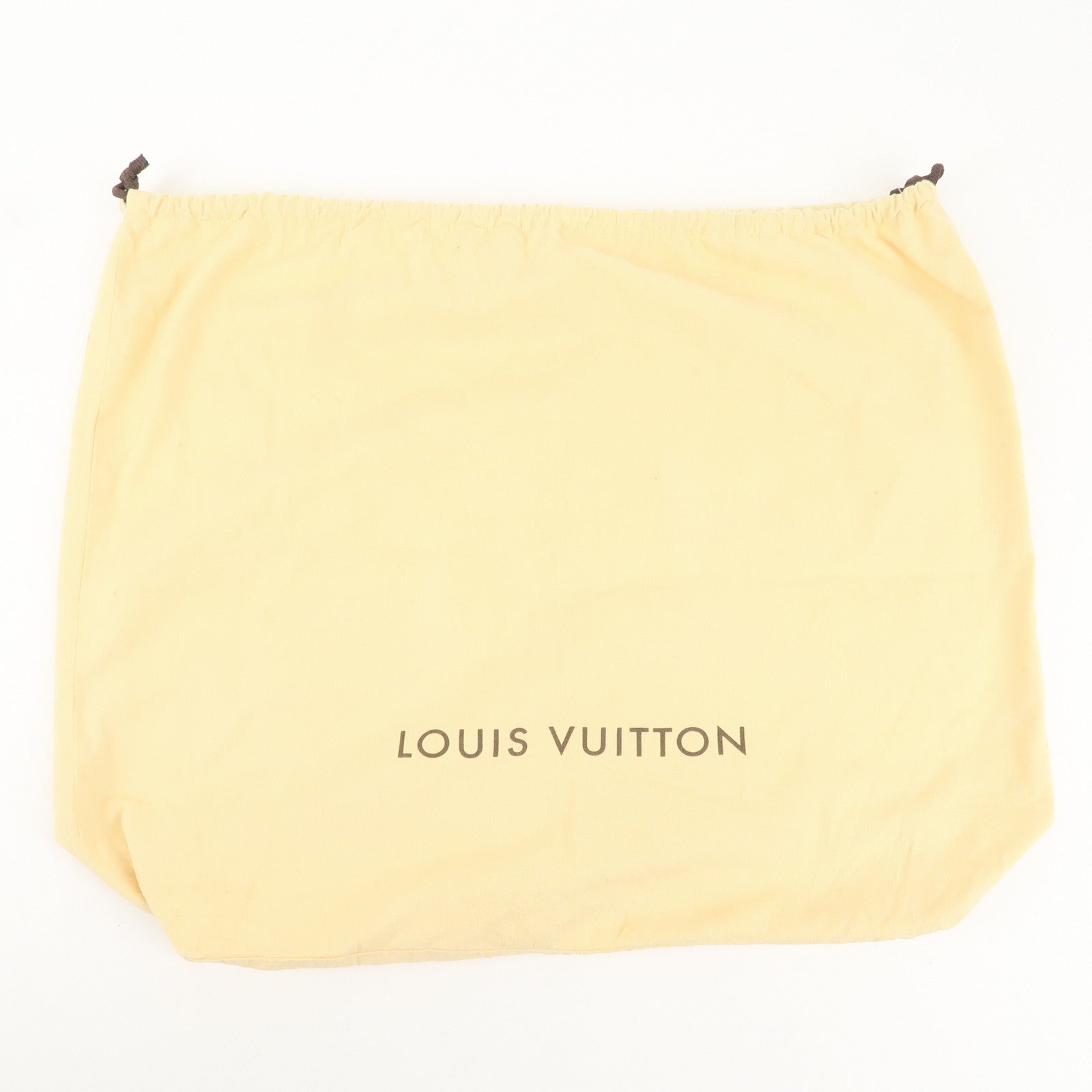 Louis Vuitton Set of 8 Dust Bag Storage Bag Drawstring Beige