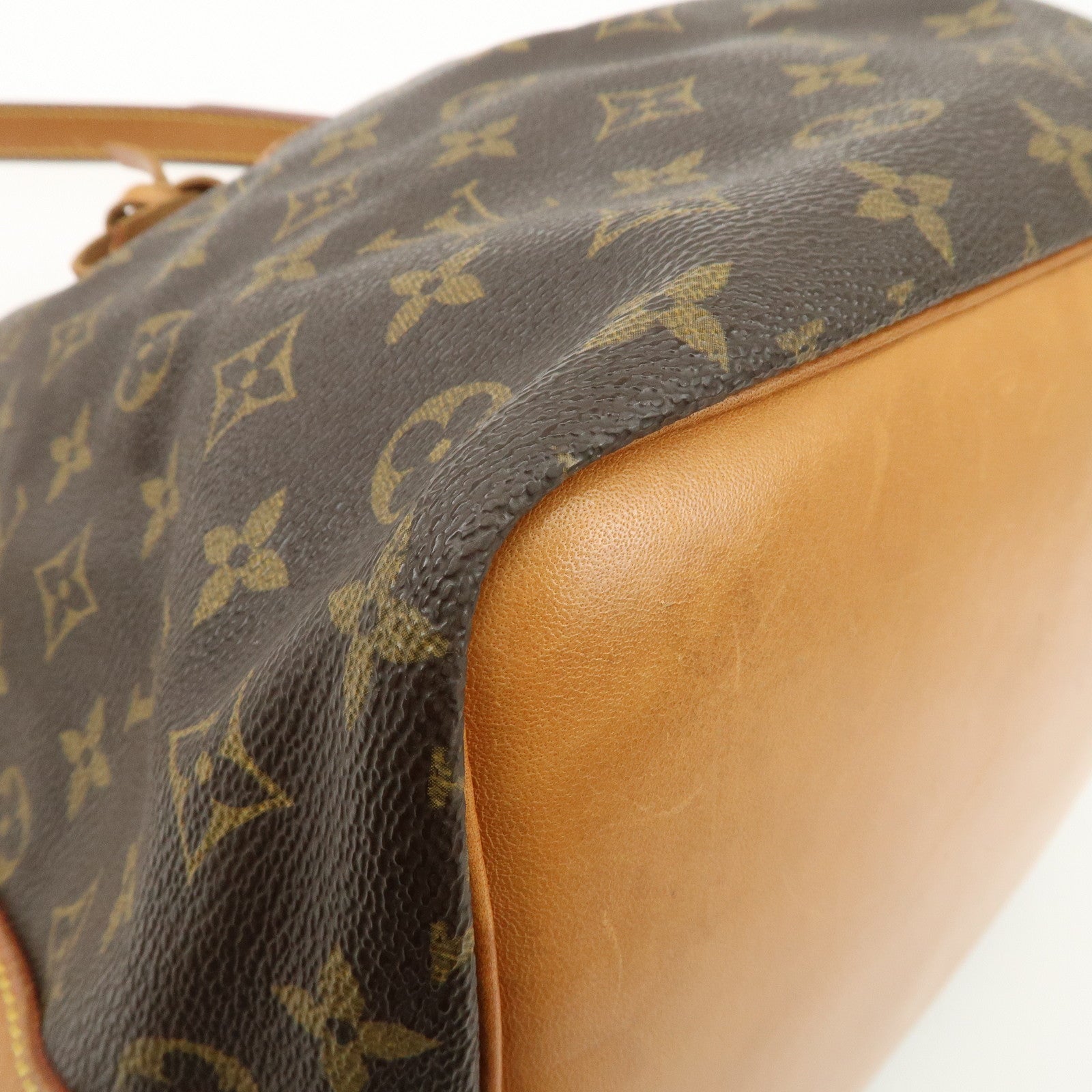 Louis Vuitton Monogram Petit Noe Shoulder Bag Brown M42226 Used