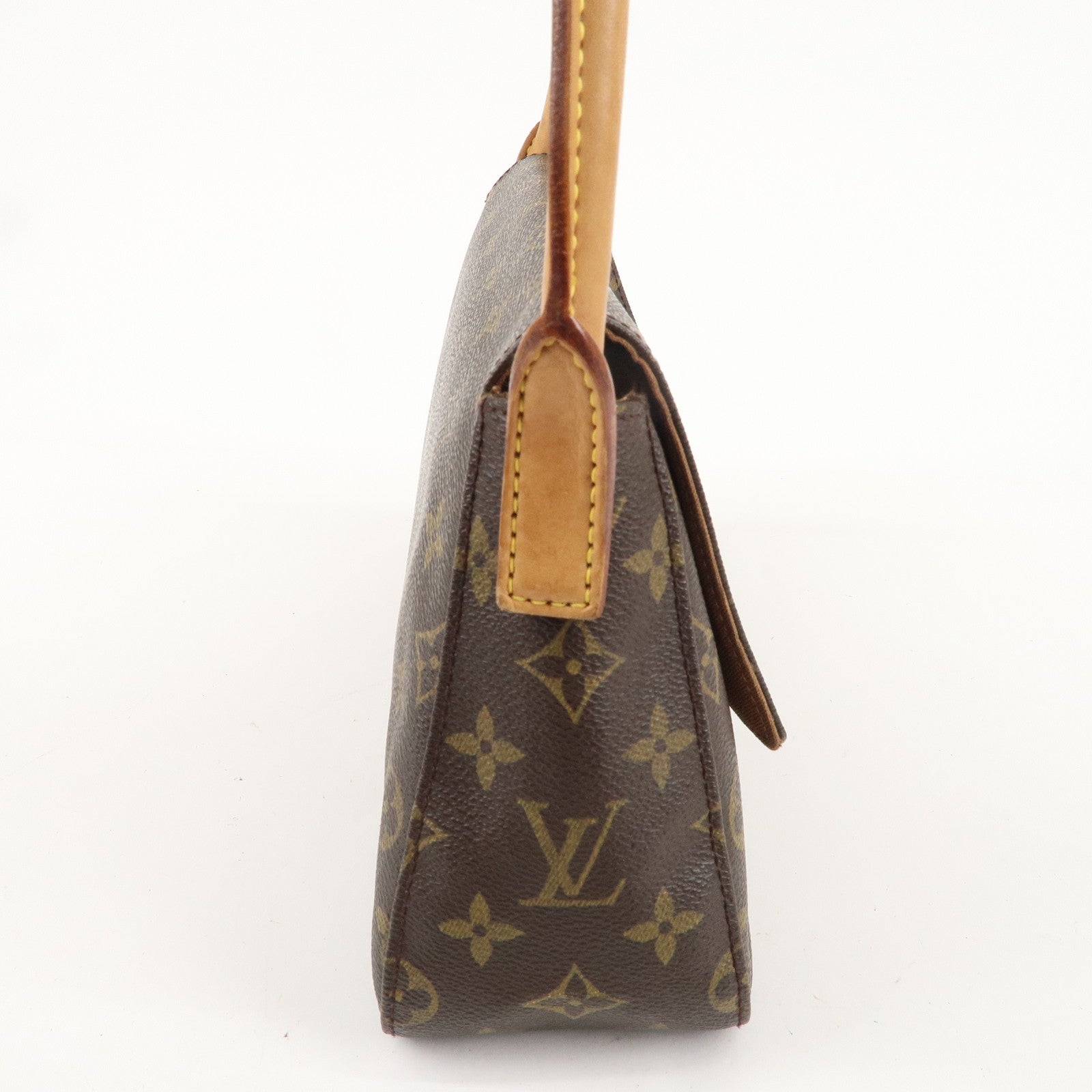 Louis Vuitton Monogram Mini Looping Shoulder Bag Hand Bag M51147