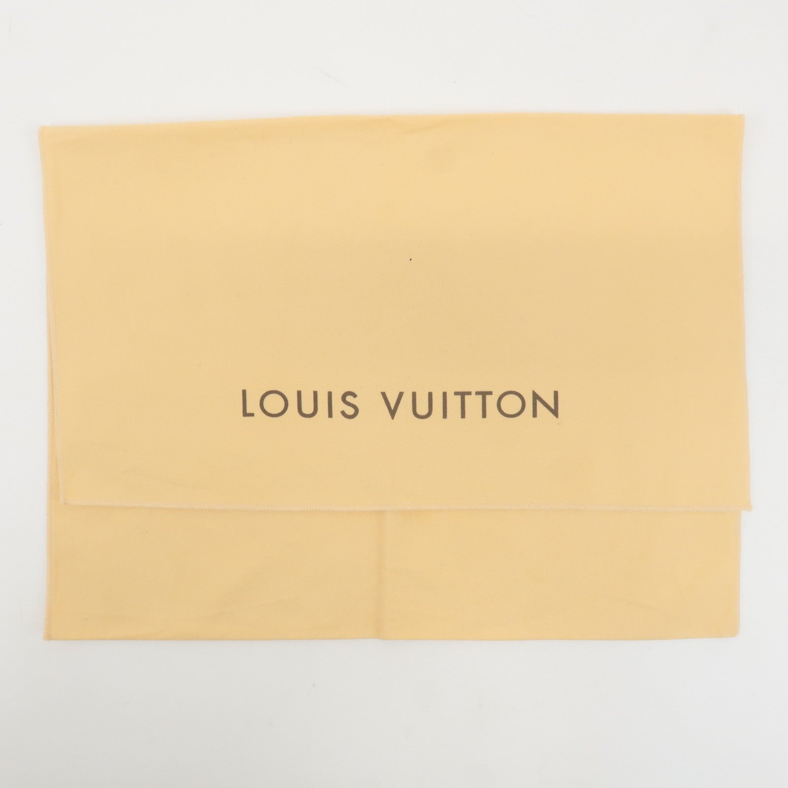 Louis Vuitton Set of 10 Storage Bag Dust Bag Flap Type Beige