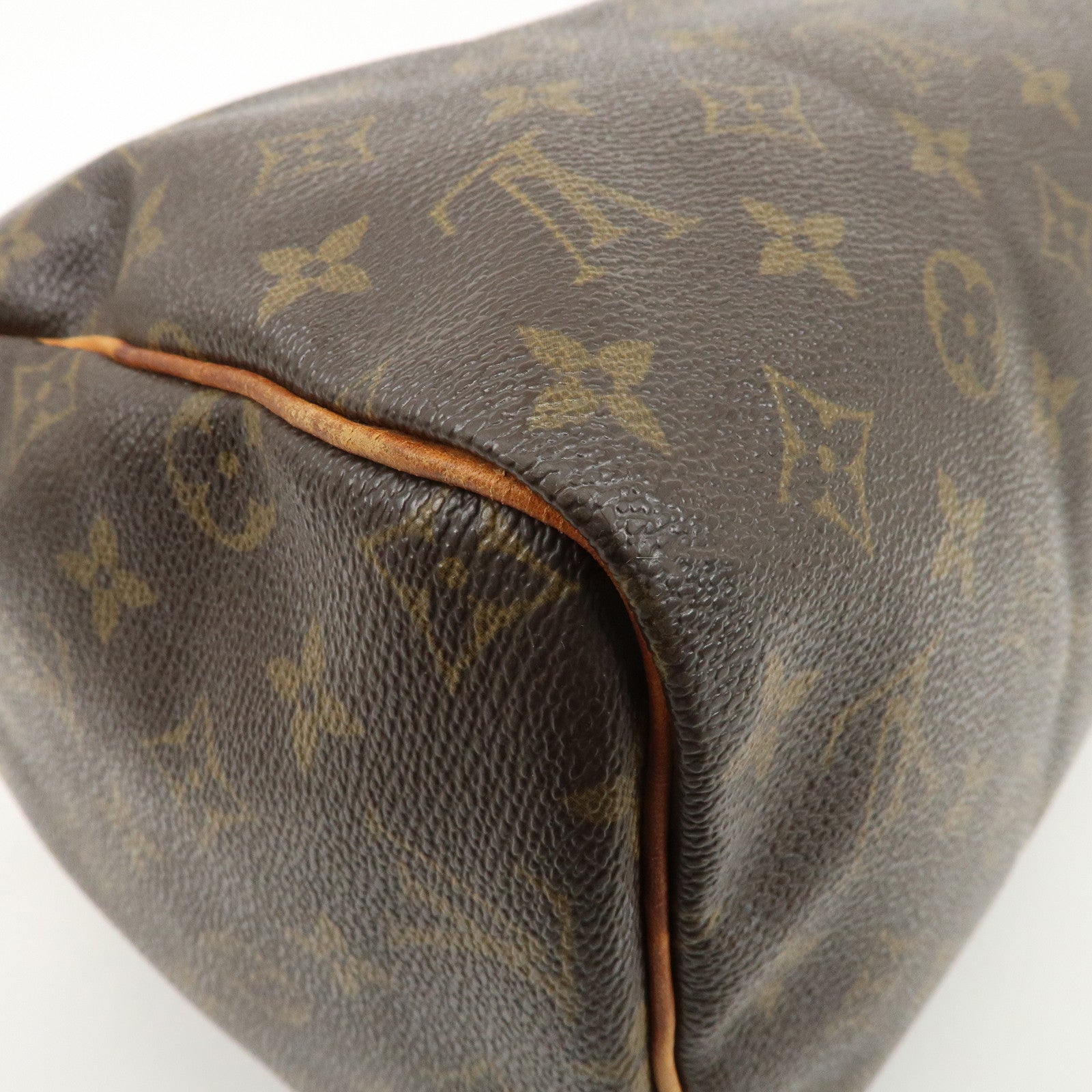 Louis Vuitton Monogram Speedy 30 Hand Bag Boston Bag M41526 Used