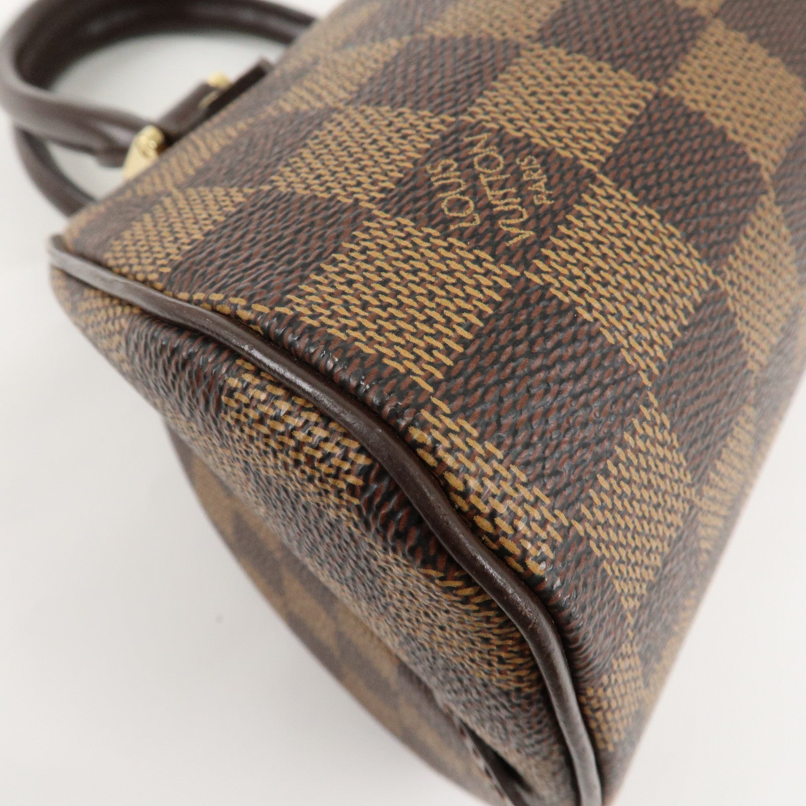 Louis Vuitton Damier Rivera Mini Hand Bag N41436 Brown