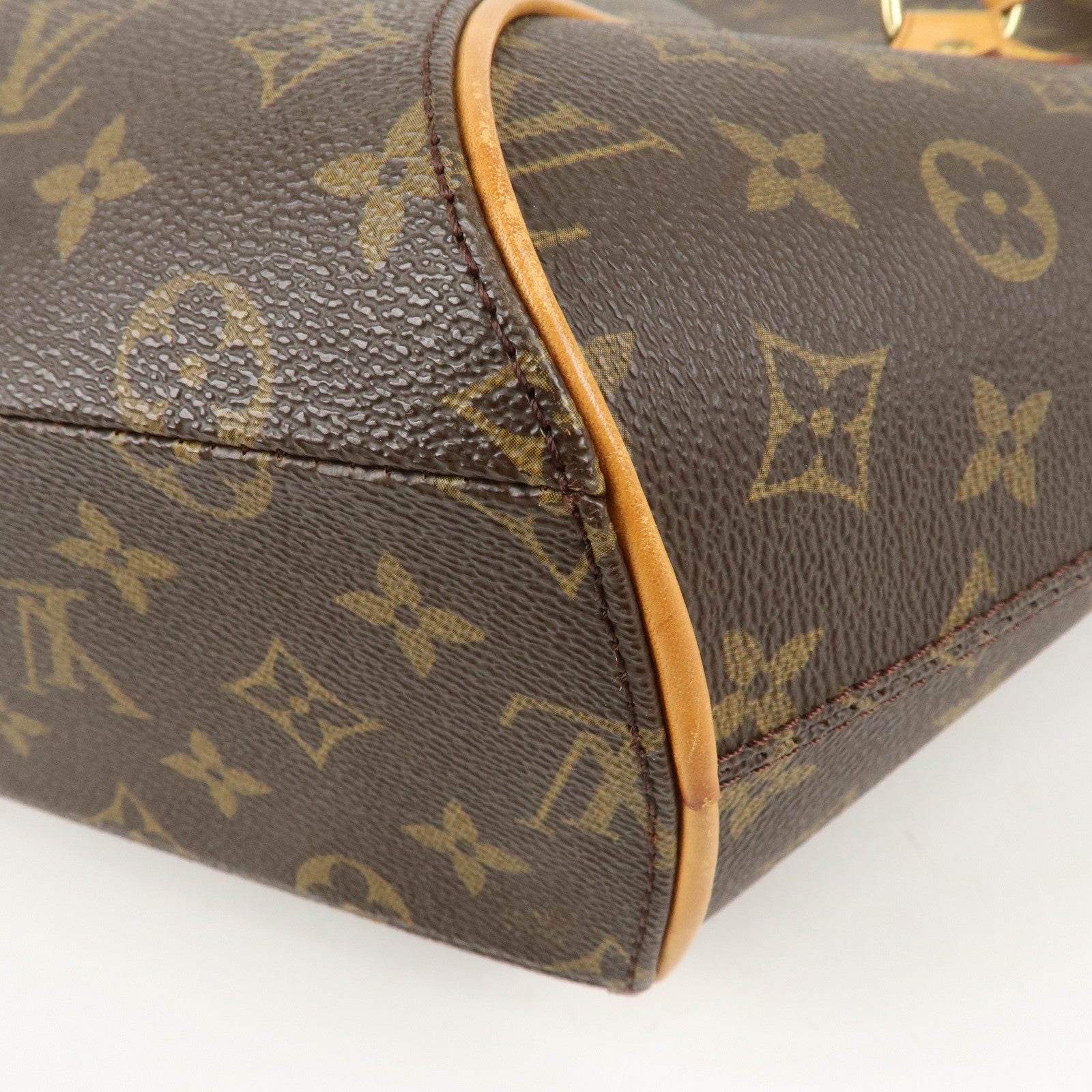 Louis Vuitton Monogram Ellipse Shopping Shoulder Bag Brown M51128