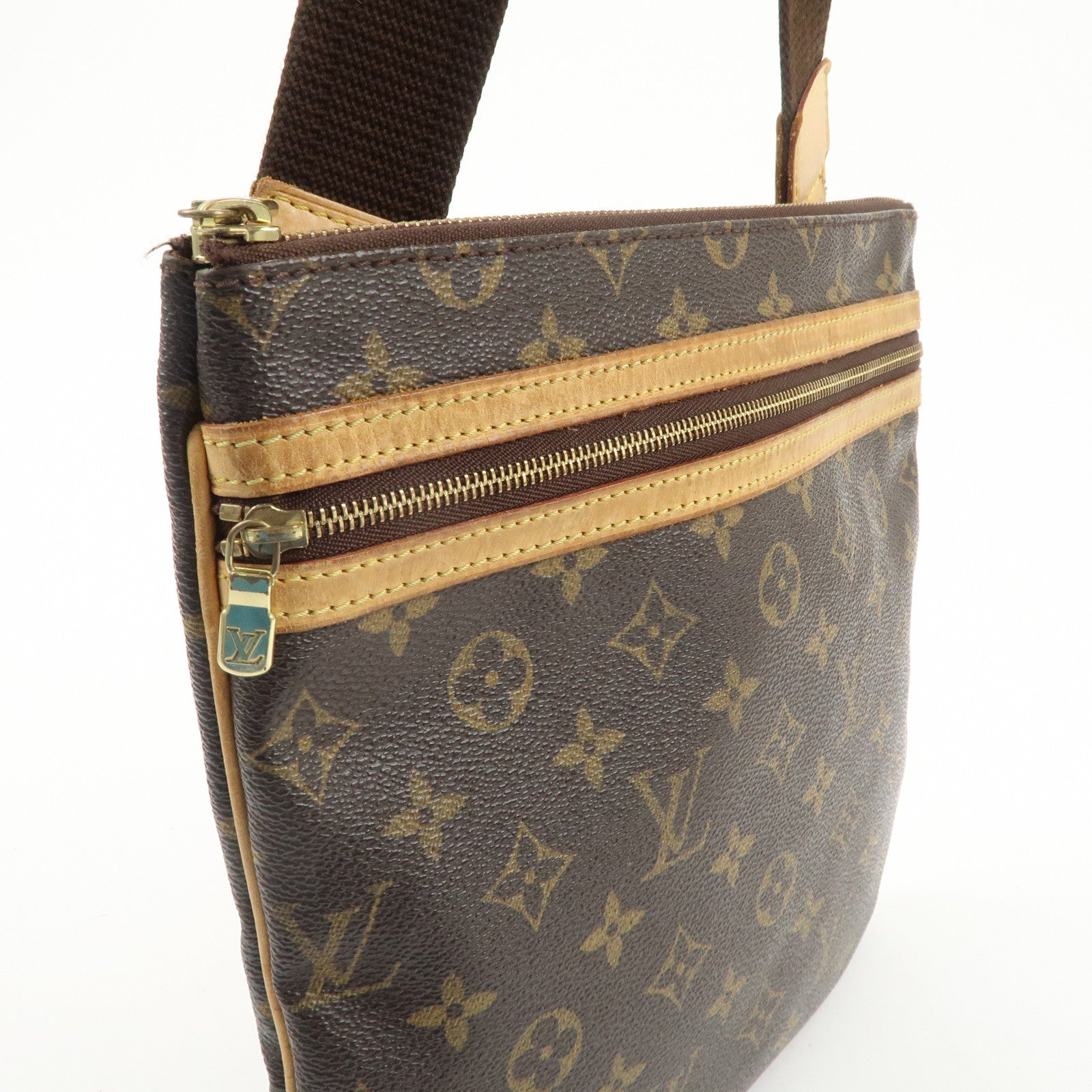 Louis Vuitton Monogram Pochette Bosphore Shoulder Bag M40044 Used