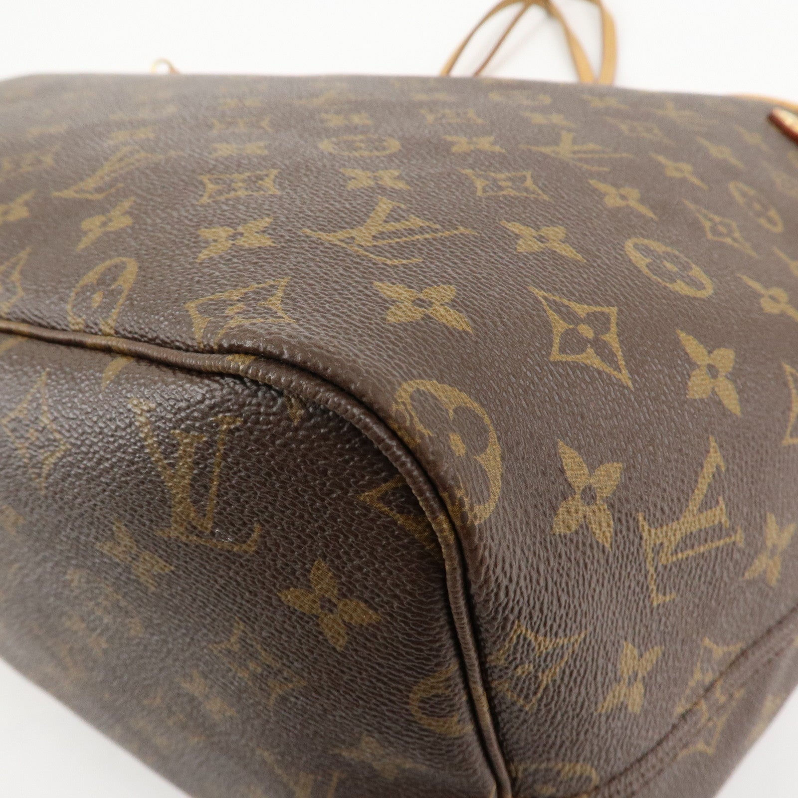 Louis Vuitton Monogram Neverfull GM Pivoine Shoulder Bag M41180 Used