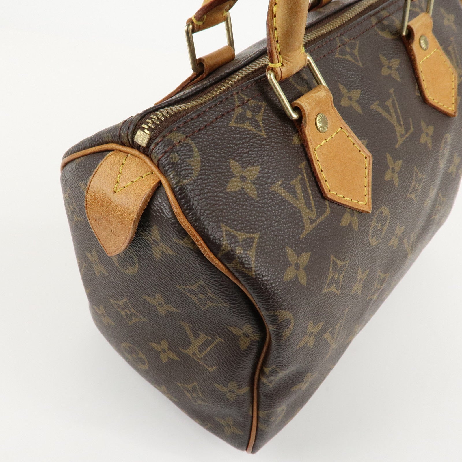 Louis Vuitton Monogram Speedy 25 Hand Bag Boston Bag M41528 Used