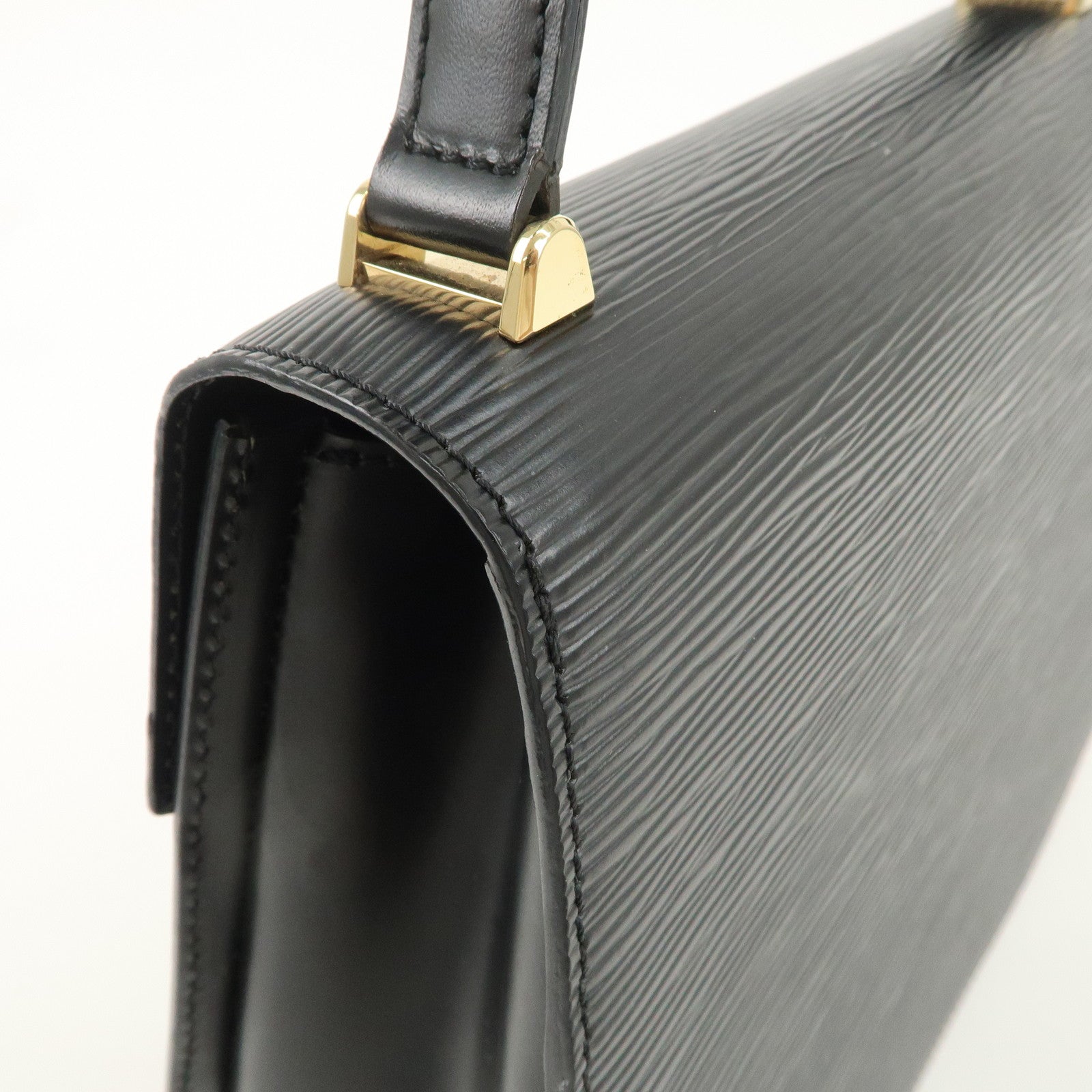 Louis Vuitton Epi Tilsit Shoulder Bag Noir Black M52482