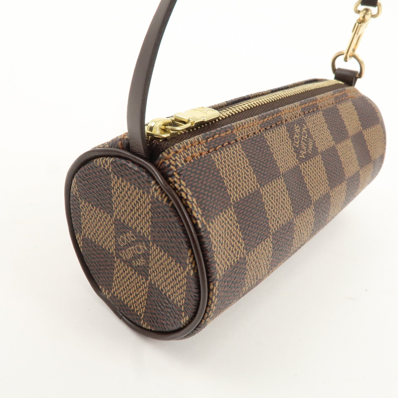 Louis Vuitton Damier Ebene Pouch for Papillon Bag Brown