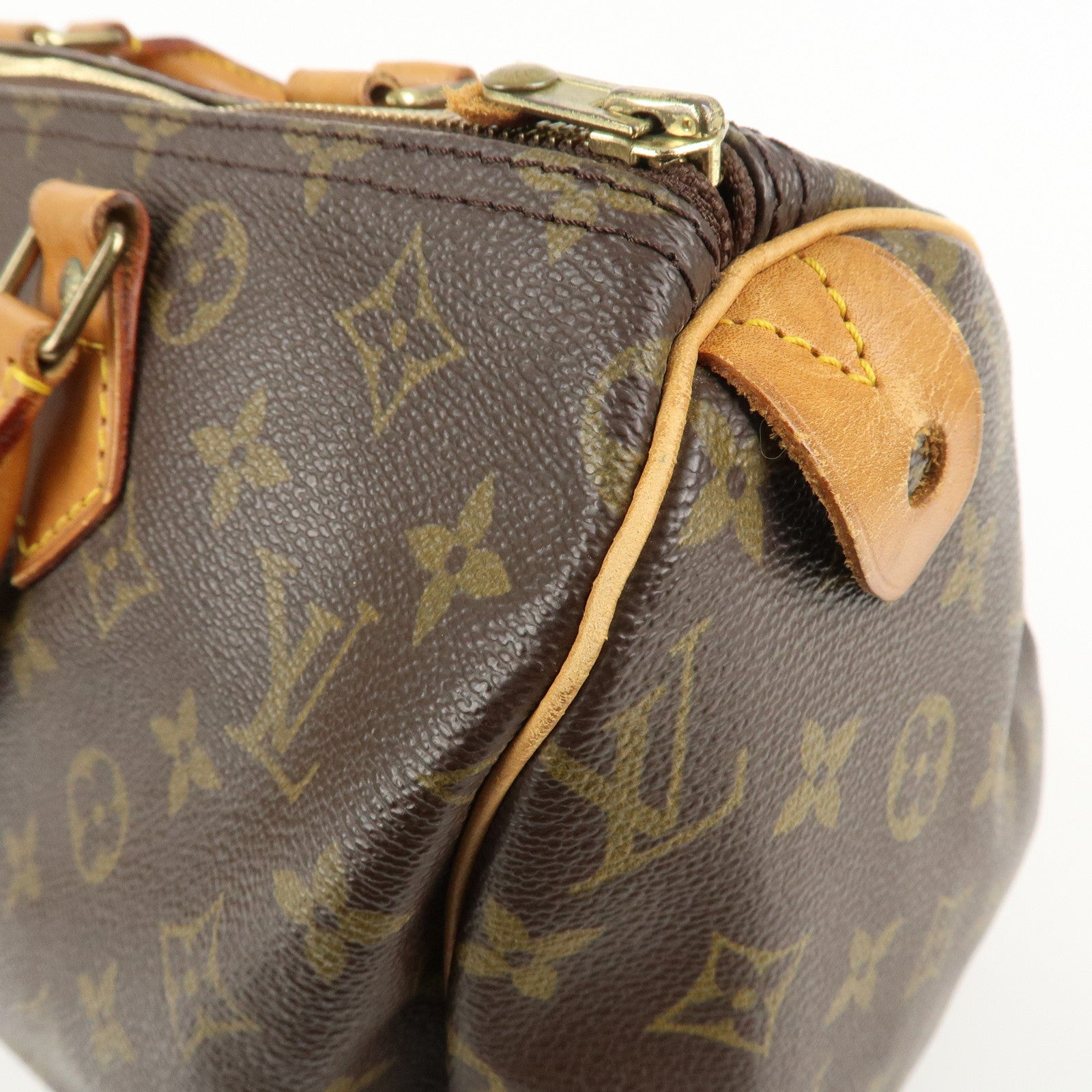 Louis Vuitton Monogram Speedy 30 Hand Bag Boston Bag M41526 Used