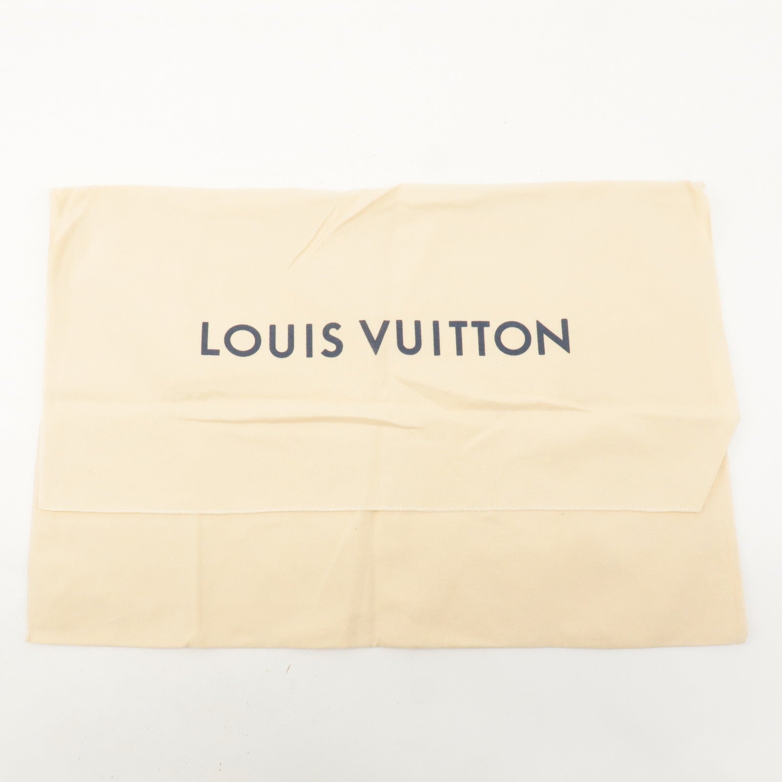 Louis Vuitton Set of 10 Dust Bag Storage Bag Flap New Style Beige