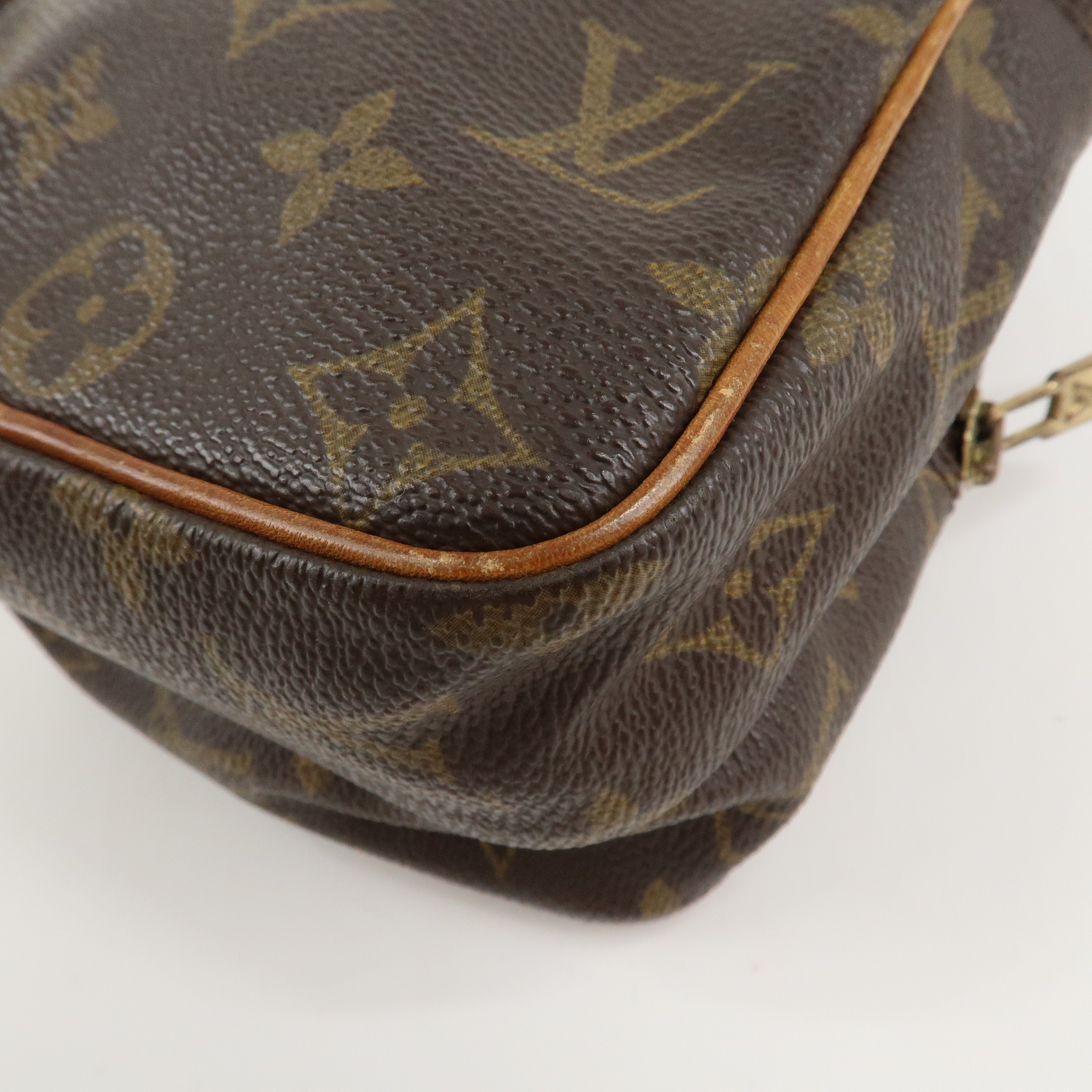 Louis Vuitton Monogram Mini Amazone Shoulder Bag Brown M45238 Used