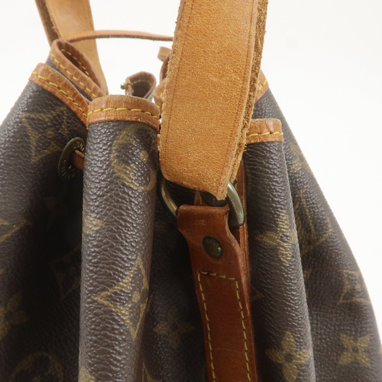 Louis Vuitton Monogram Noe Shoulder Bag Brown M42224