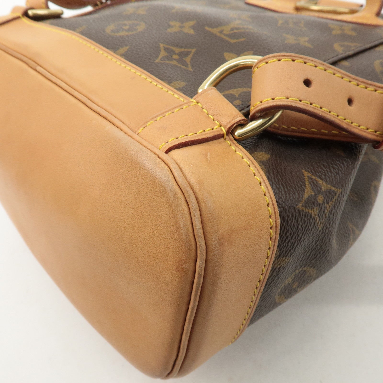 Louis Vuitton Monogram Montsouris MM Back Pack Bag M51136