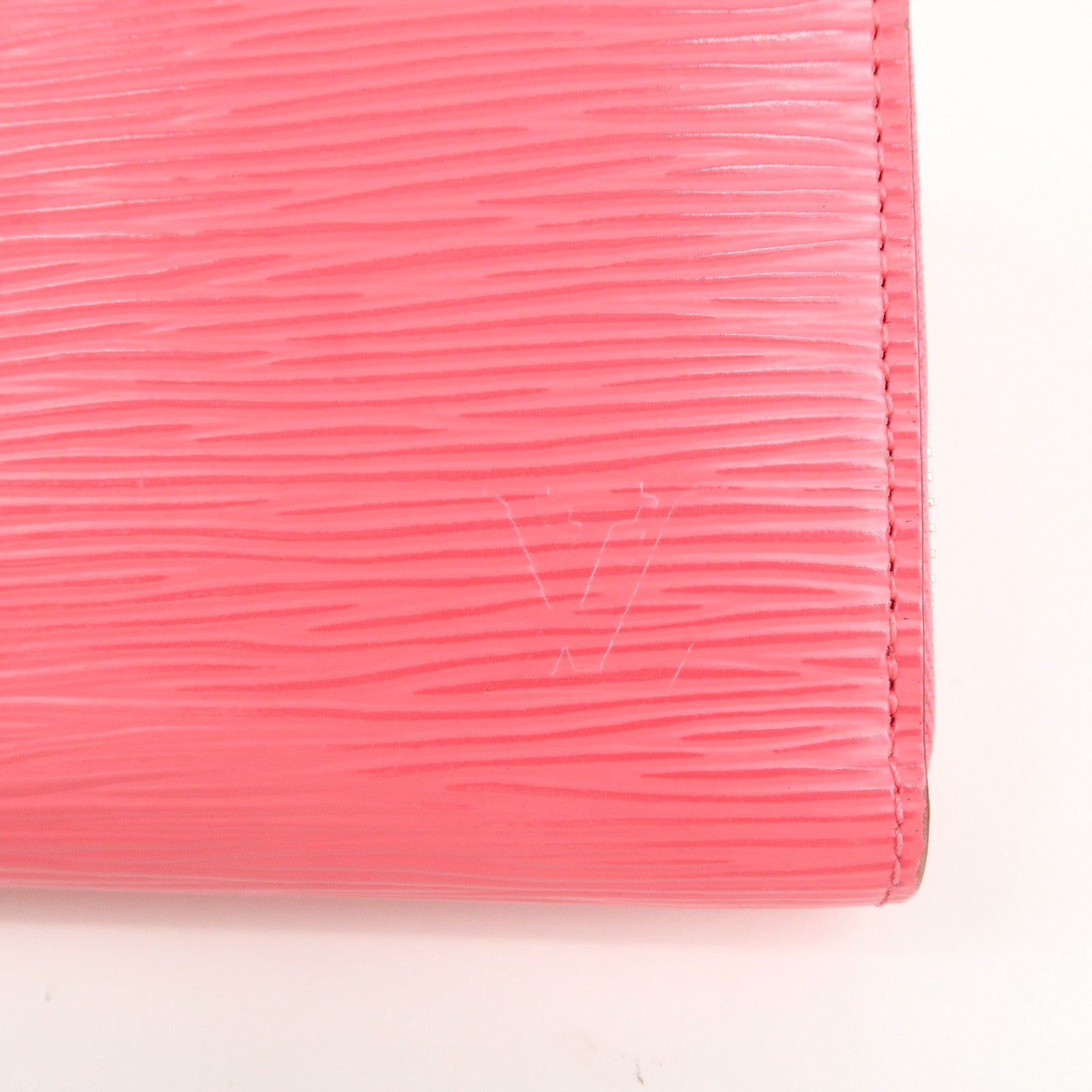 Louis Vuitton Epi Zippy Wallet Long Wallet Pink M69347