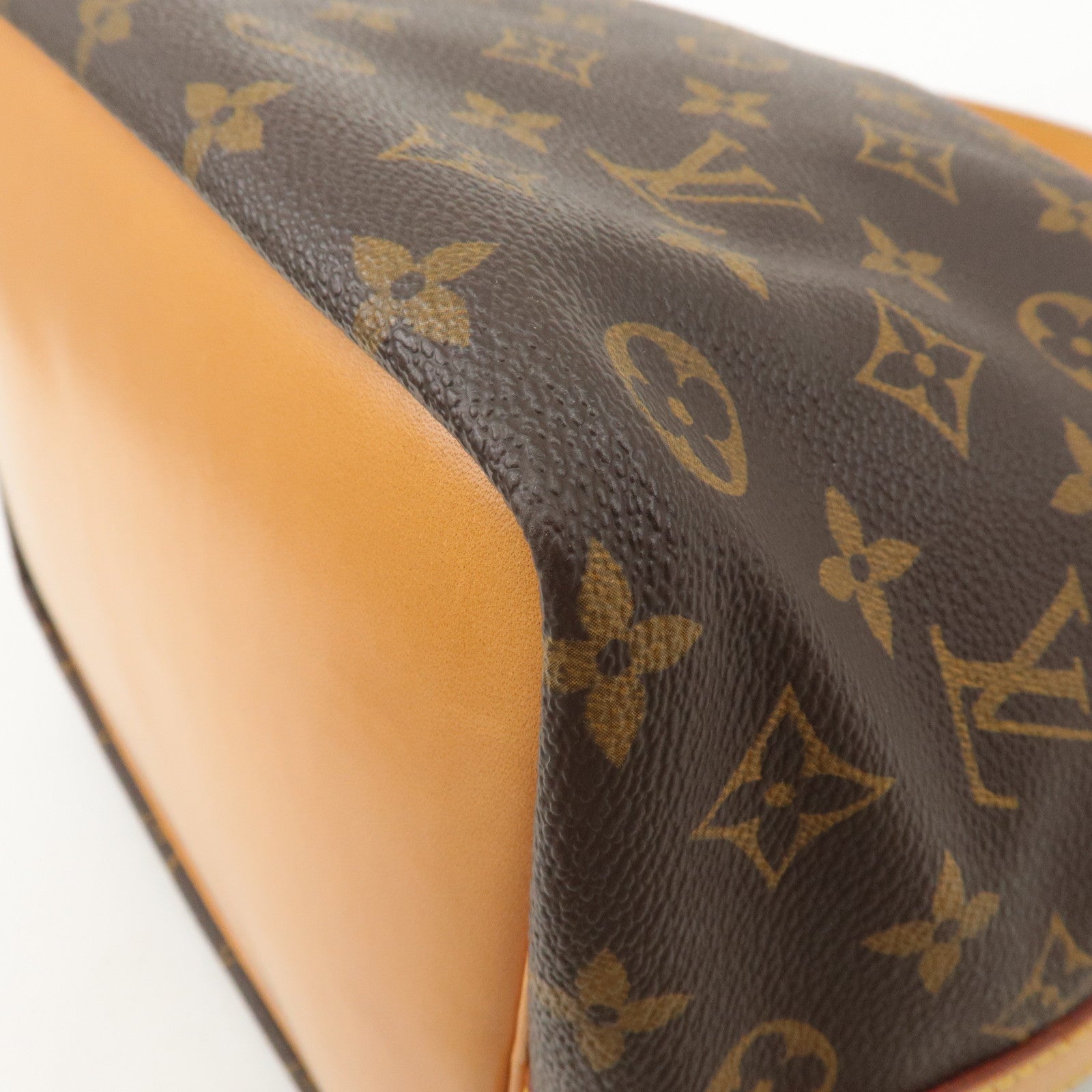 Louis Vuitton Monogram Petit Noe Shoulder Bag Brown M42226