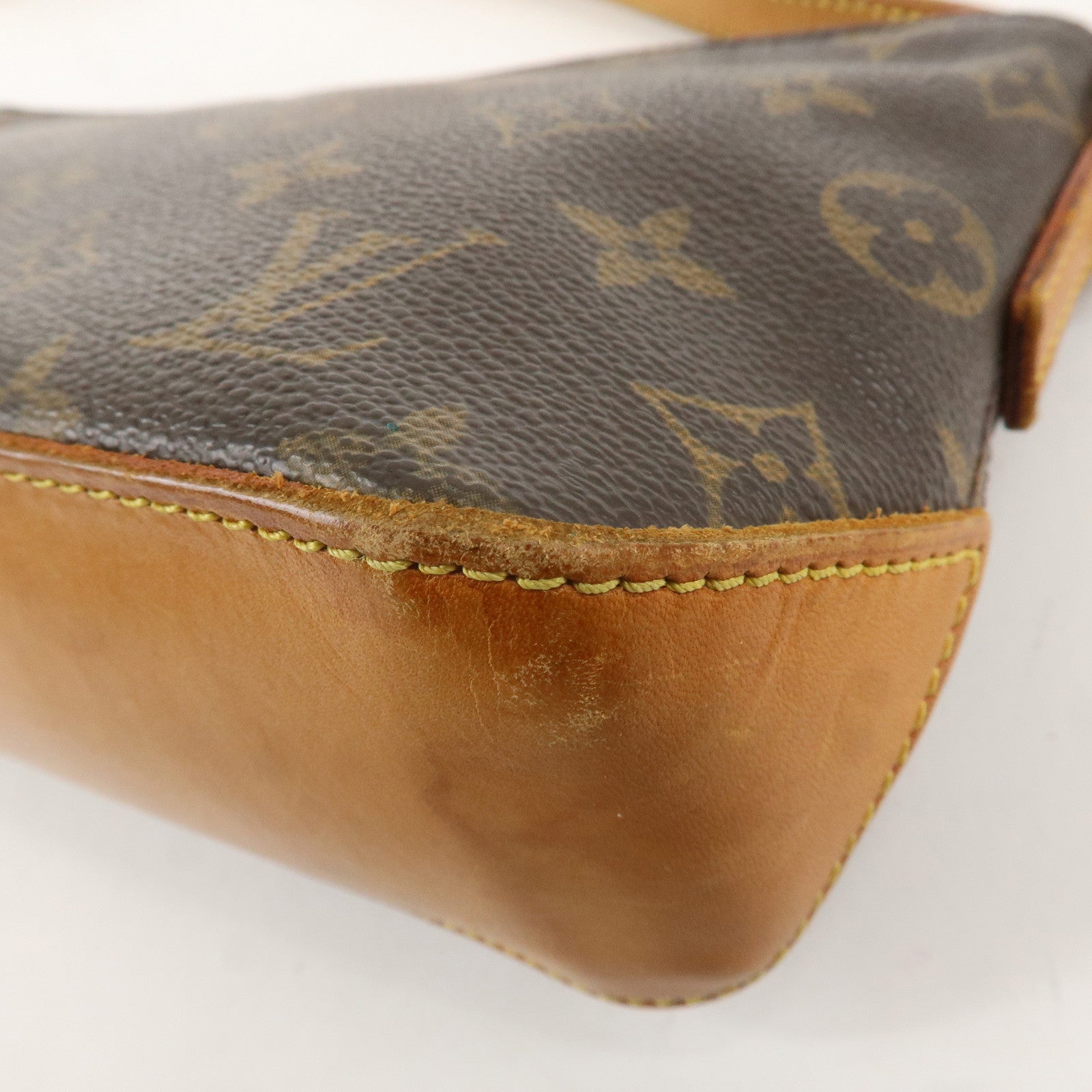 Louis Vuitton Monogram Trotteur Shoulder Bag Brown M51240