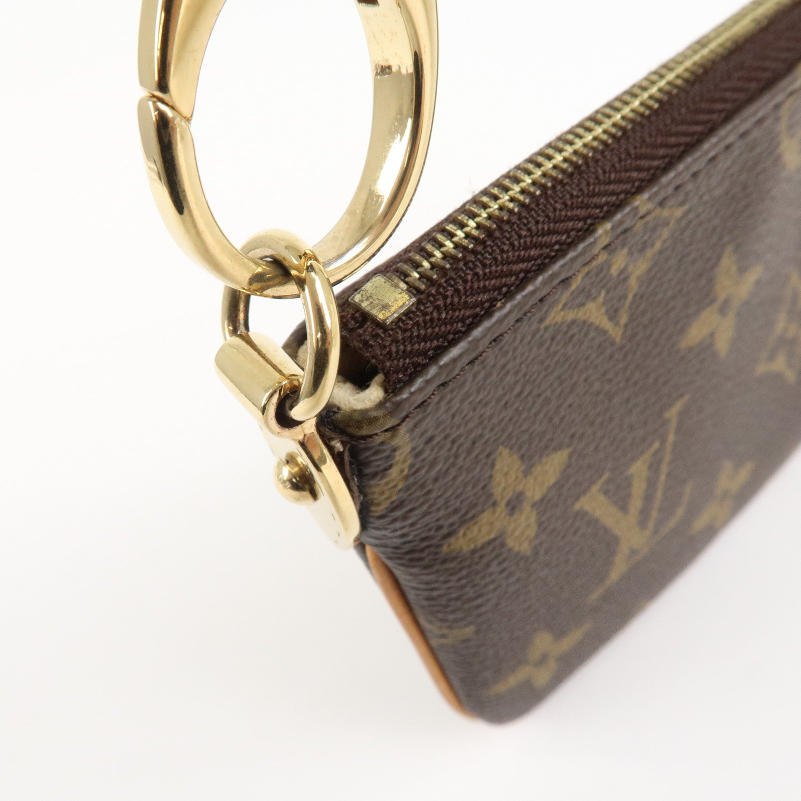 Louis Vuitton Monogram Pochette Milla PM Mini Pouch M60095