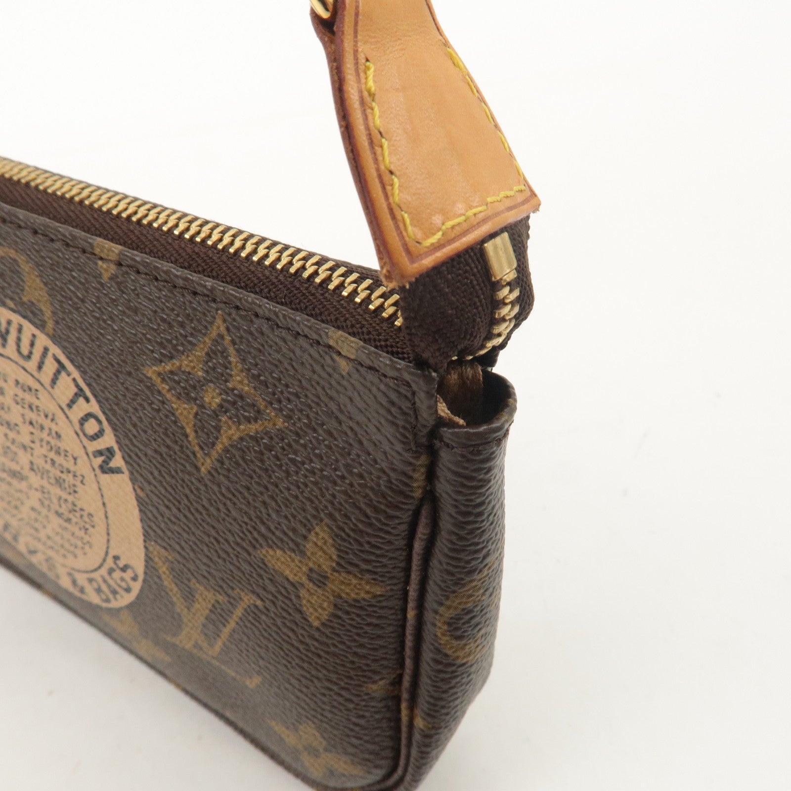 Louis Vuitton Monogram T&B Mini Pochette Accessoires Pouch M60153