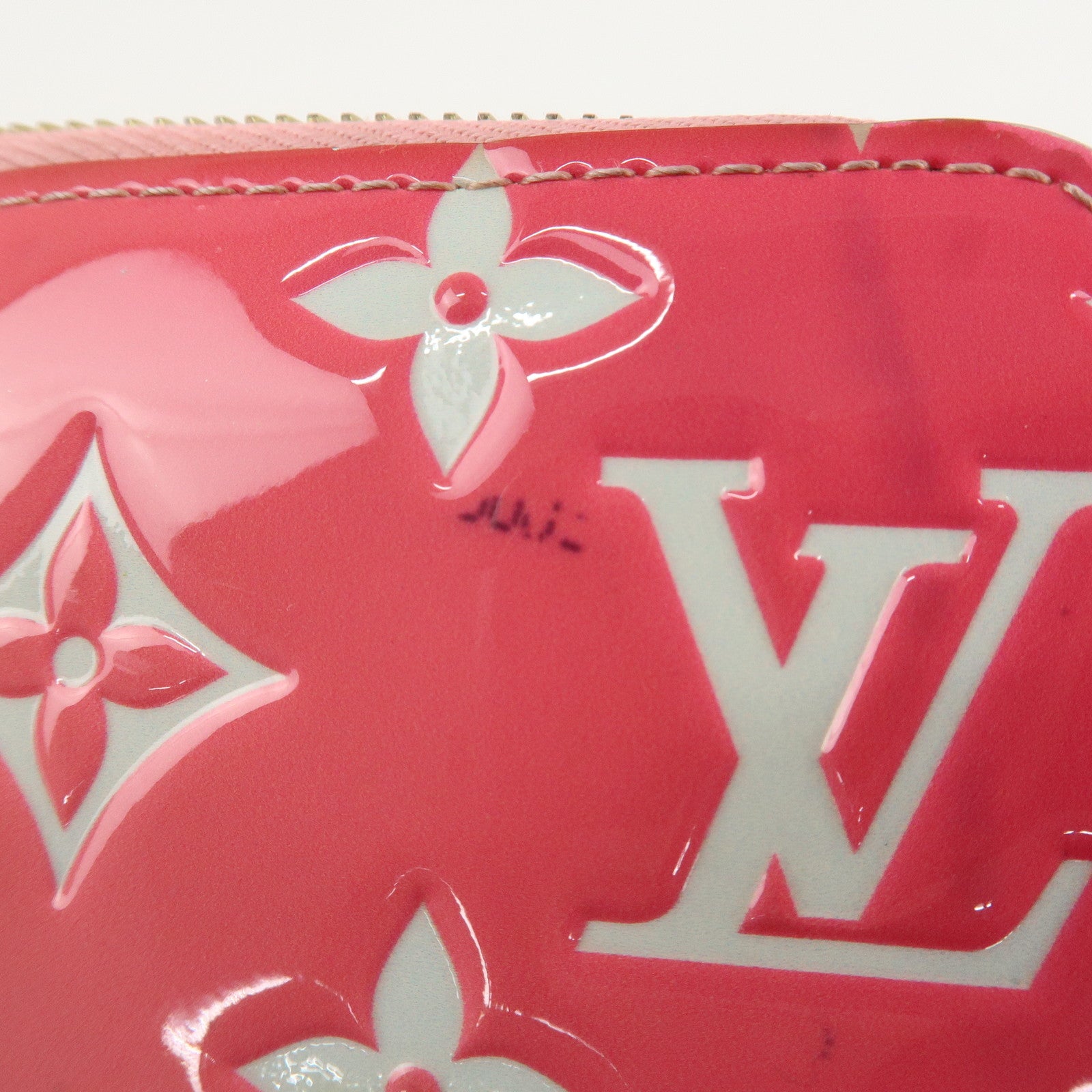 Louis Vuitton Monogram Vernis Zippy Wallet Sunrise Gradient M64158 Used