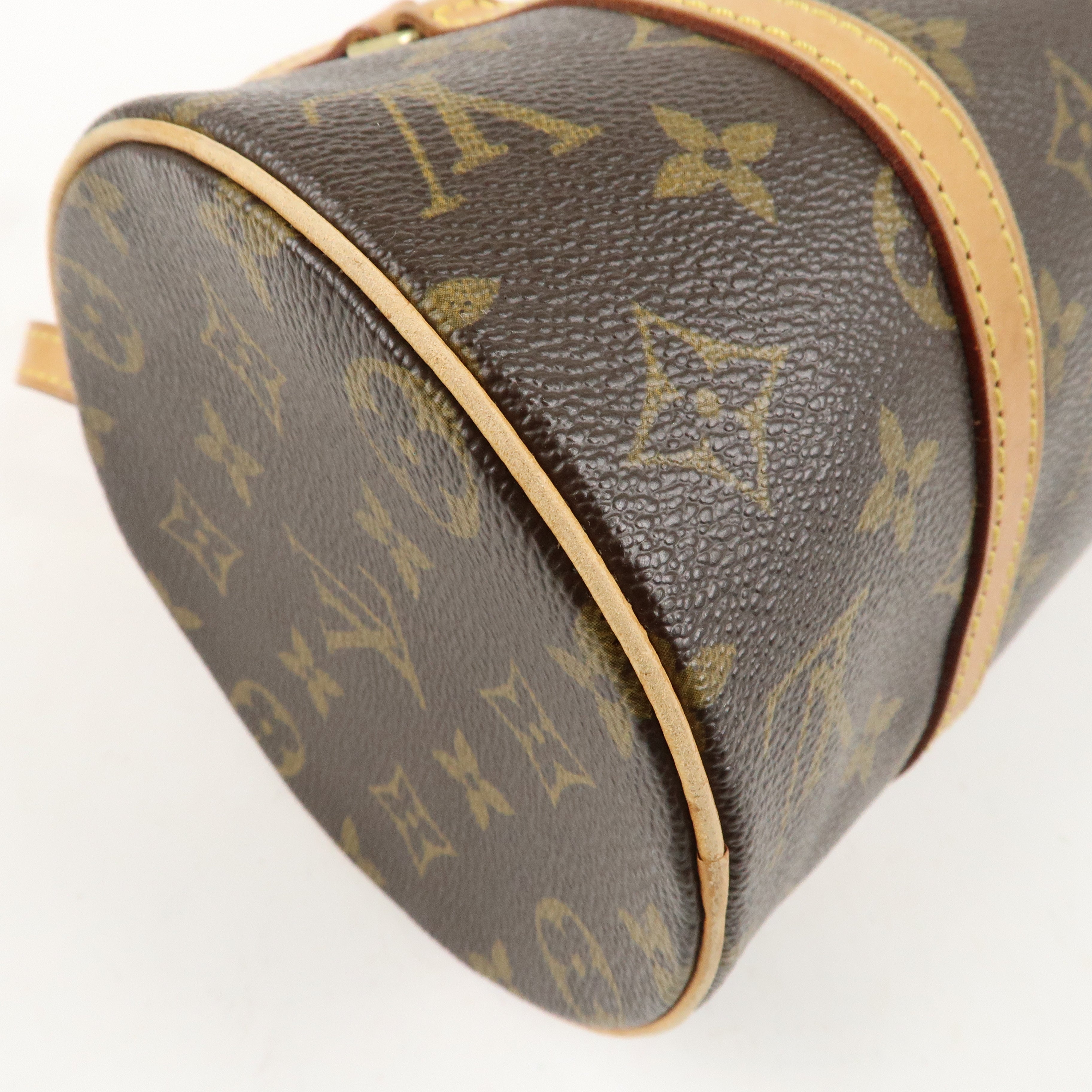 Louis Vuitton Monogram Papillon 26 Hand Bag Brown New Style M51386