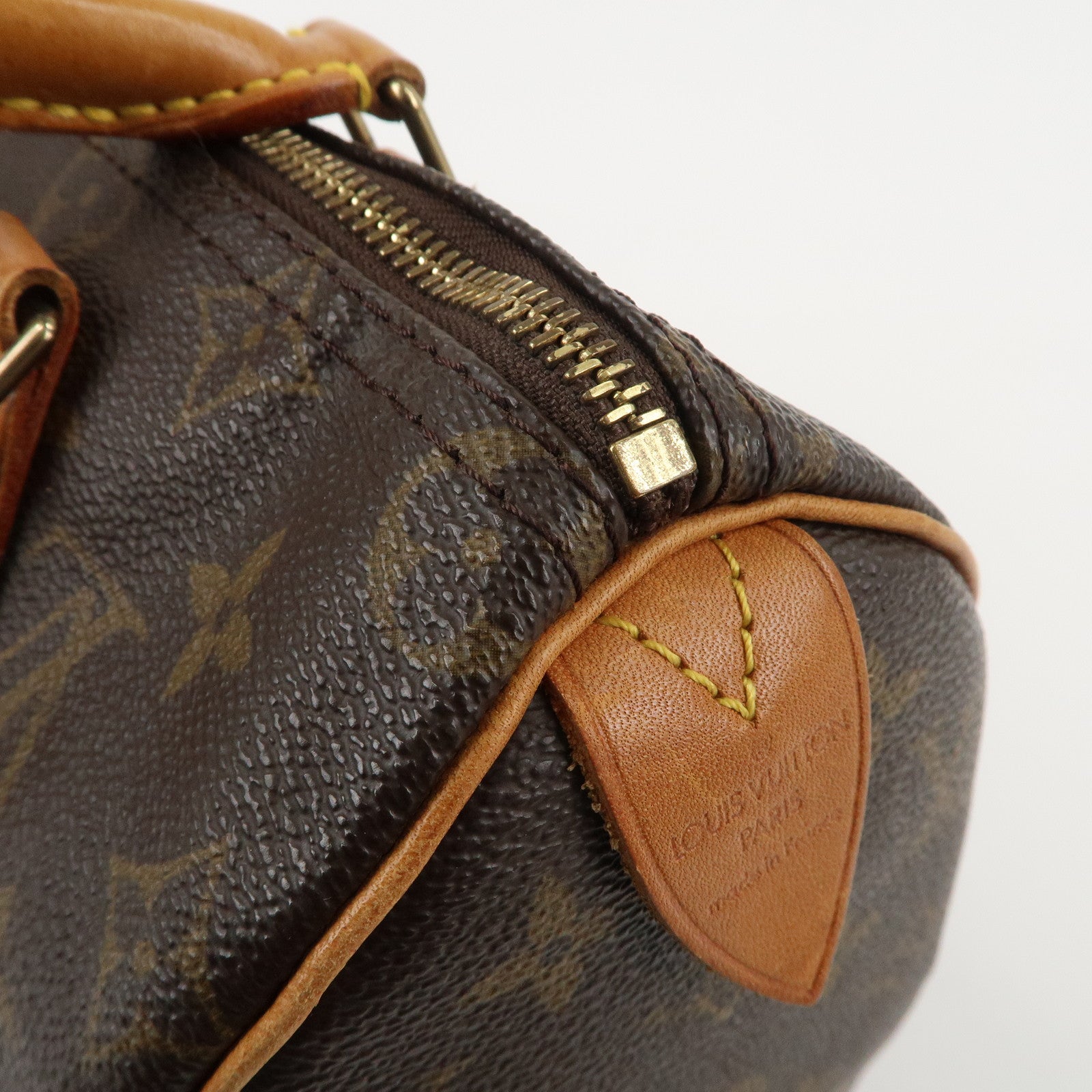 Louis Vuitton Monogram Speedy 25 Hand Bag Boston Bag M41528