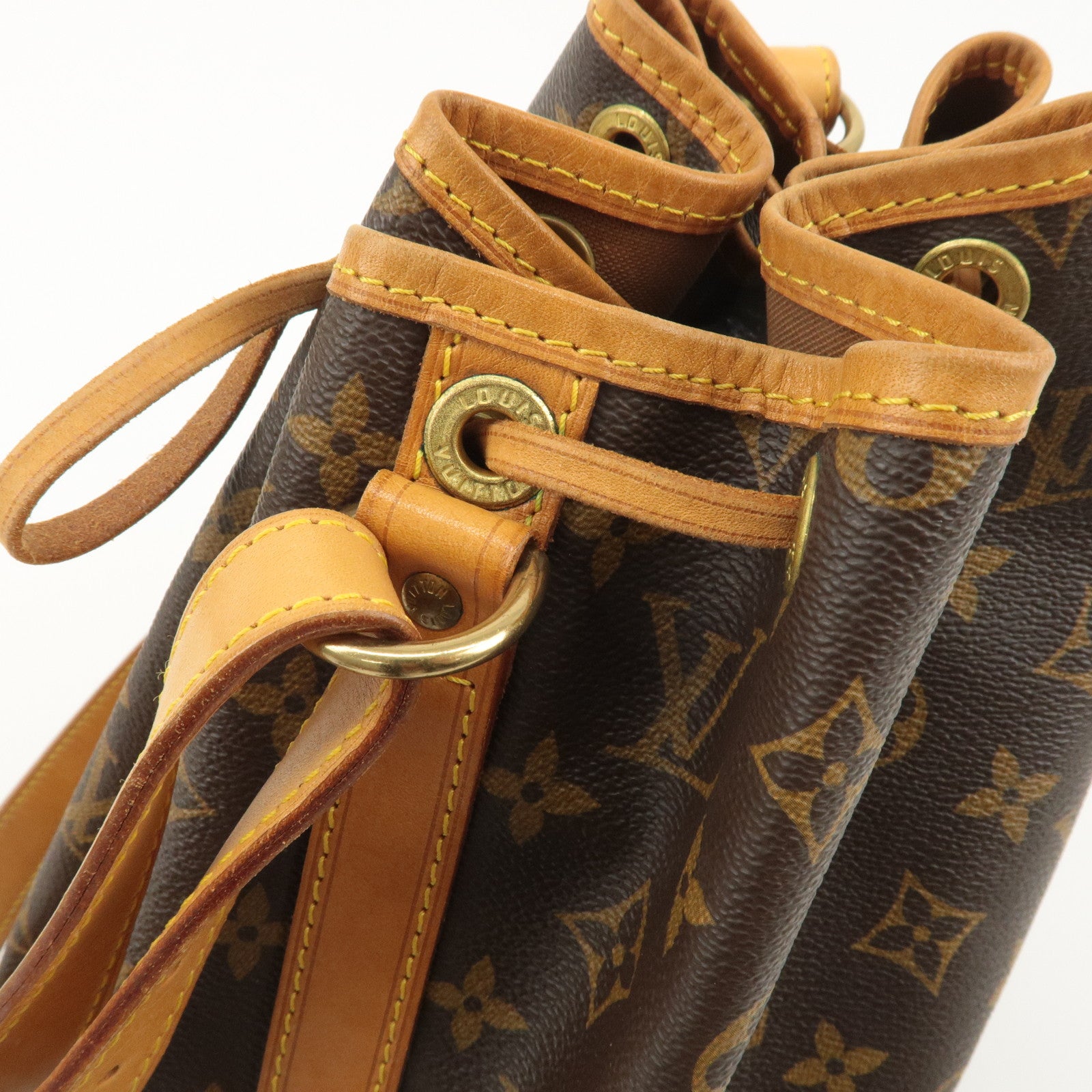 Louis Vuitton Monogram Noe Shoulder Bag Brown M42224