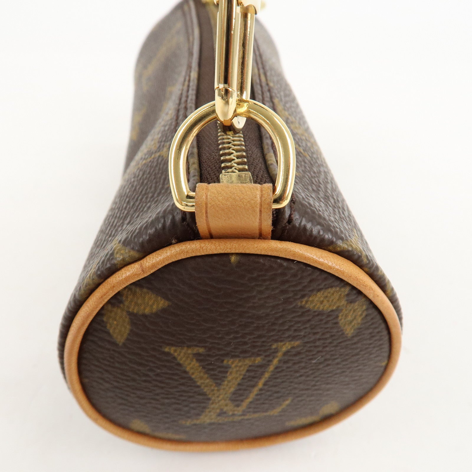 Louis Vuitton Monogram Mini Pouch for Papillon Bag Brown Used