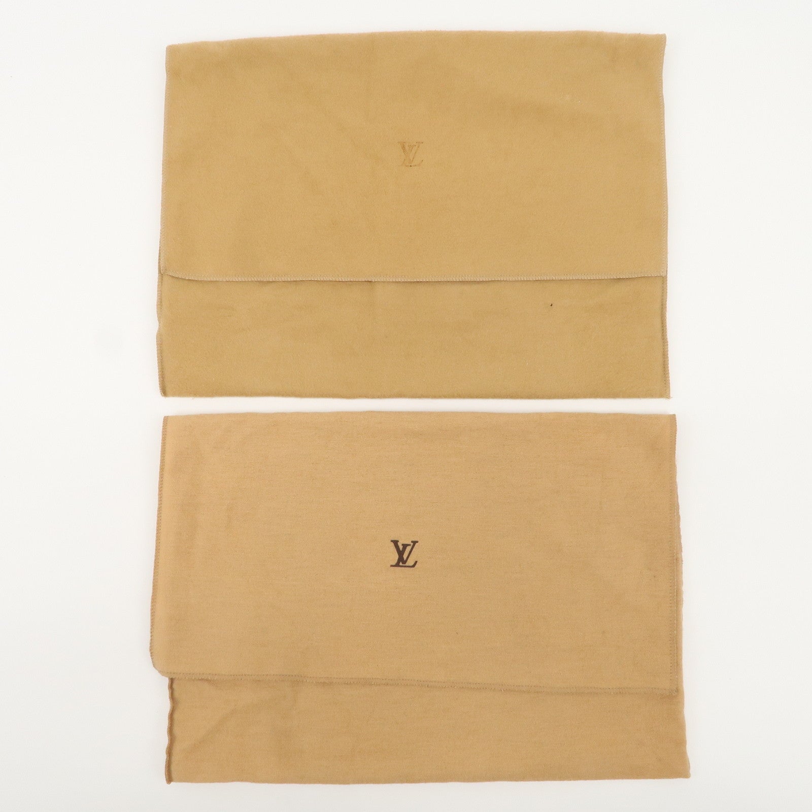 Louis Vuitton Set of 15 Dust Bag Storage Bag Beige Used