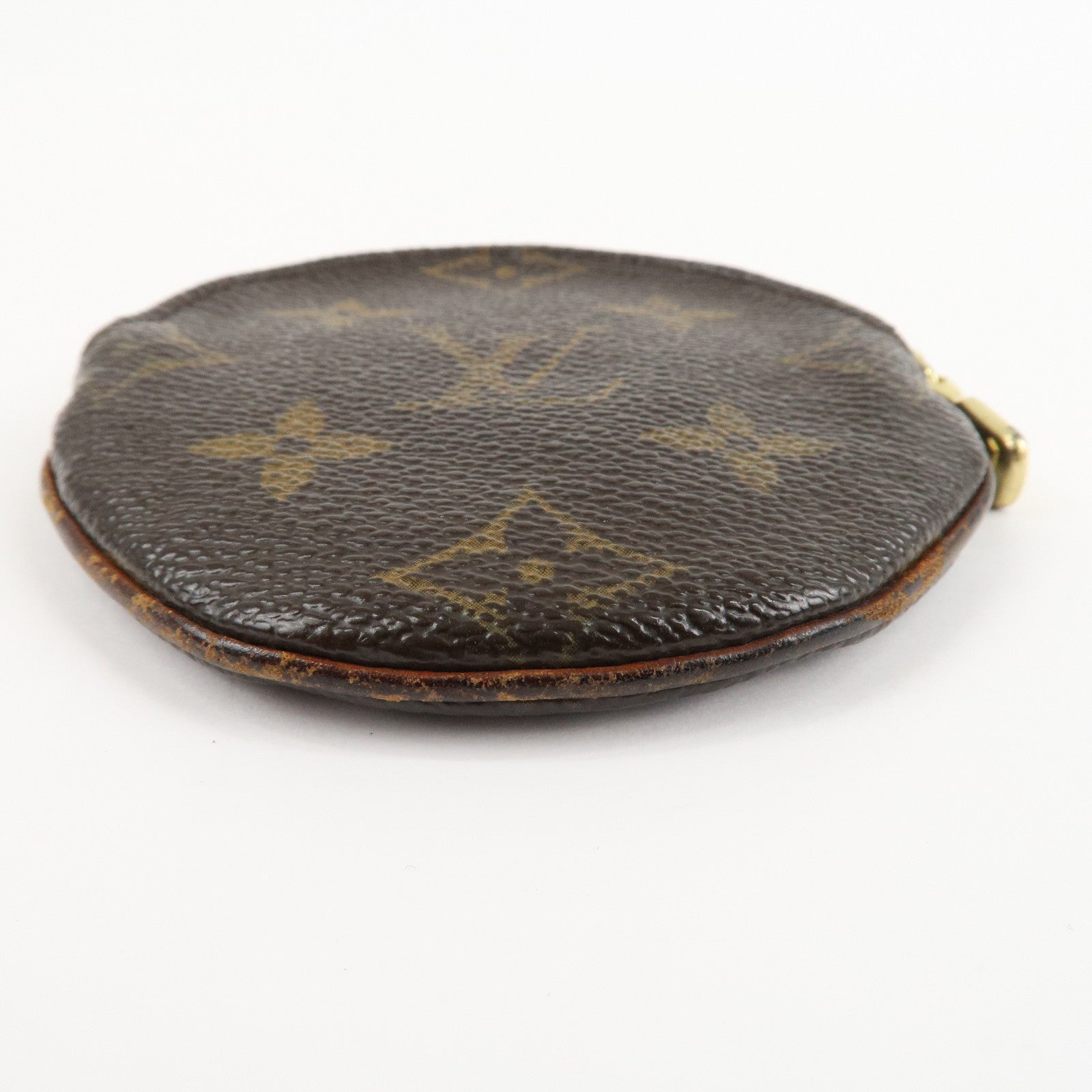 Louis Vuitton Monogram Set of 2 Coin Case Brown M62650 M61926 Used