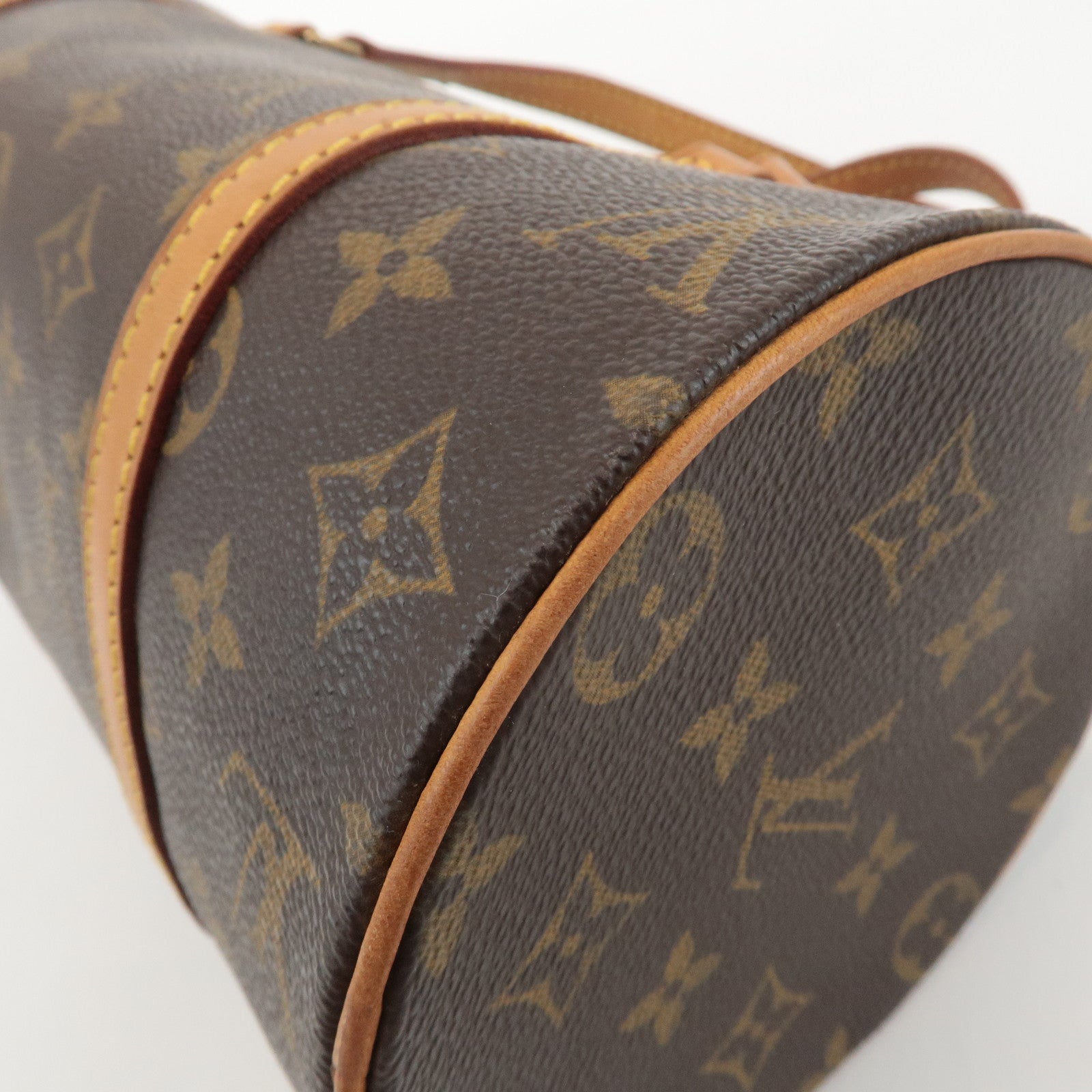 AuthLouis Vuitton Monogram Papillon 26 Hand Bag Brown New Style M51386