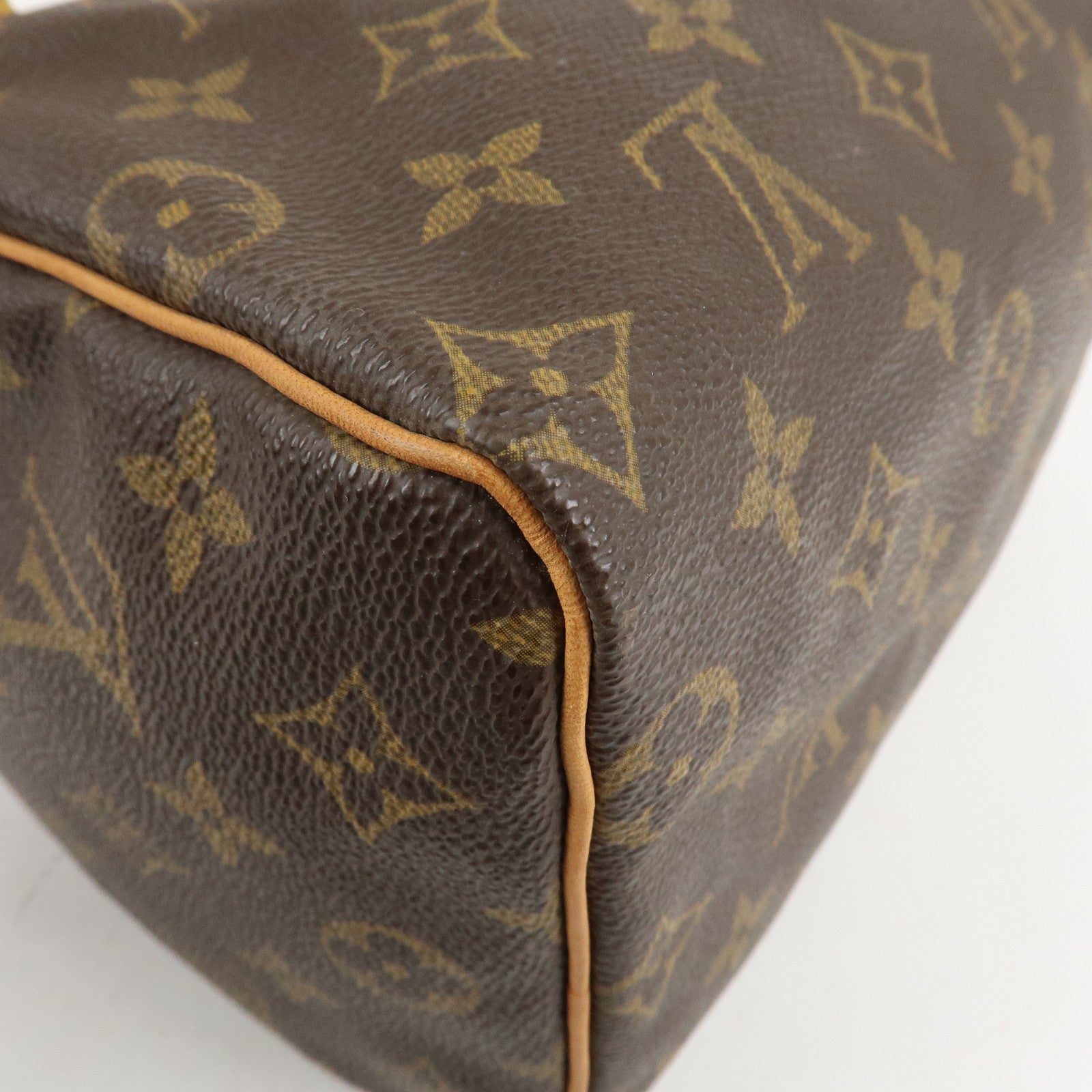 Louis Vuitton Monogram Speedy 25 Hand Bag Boston Bag M41528 Used